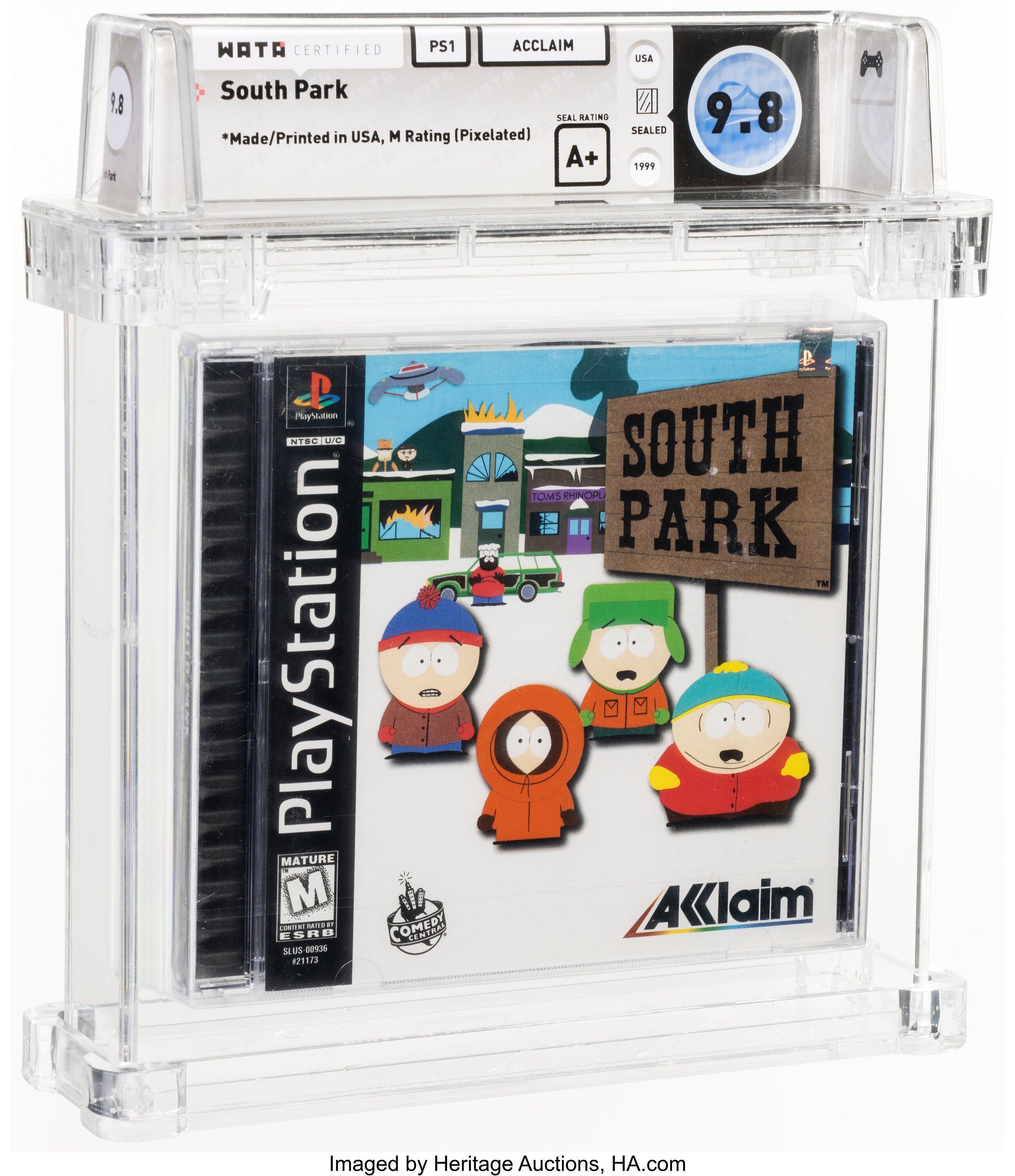 South Park (PS1): PSA Pop Report & Prices