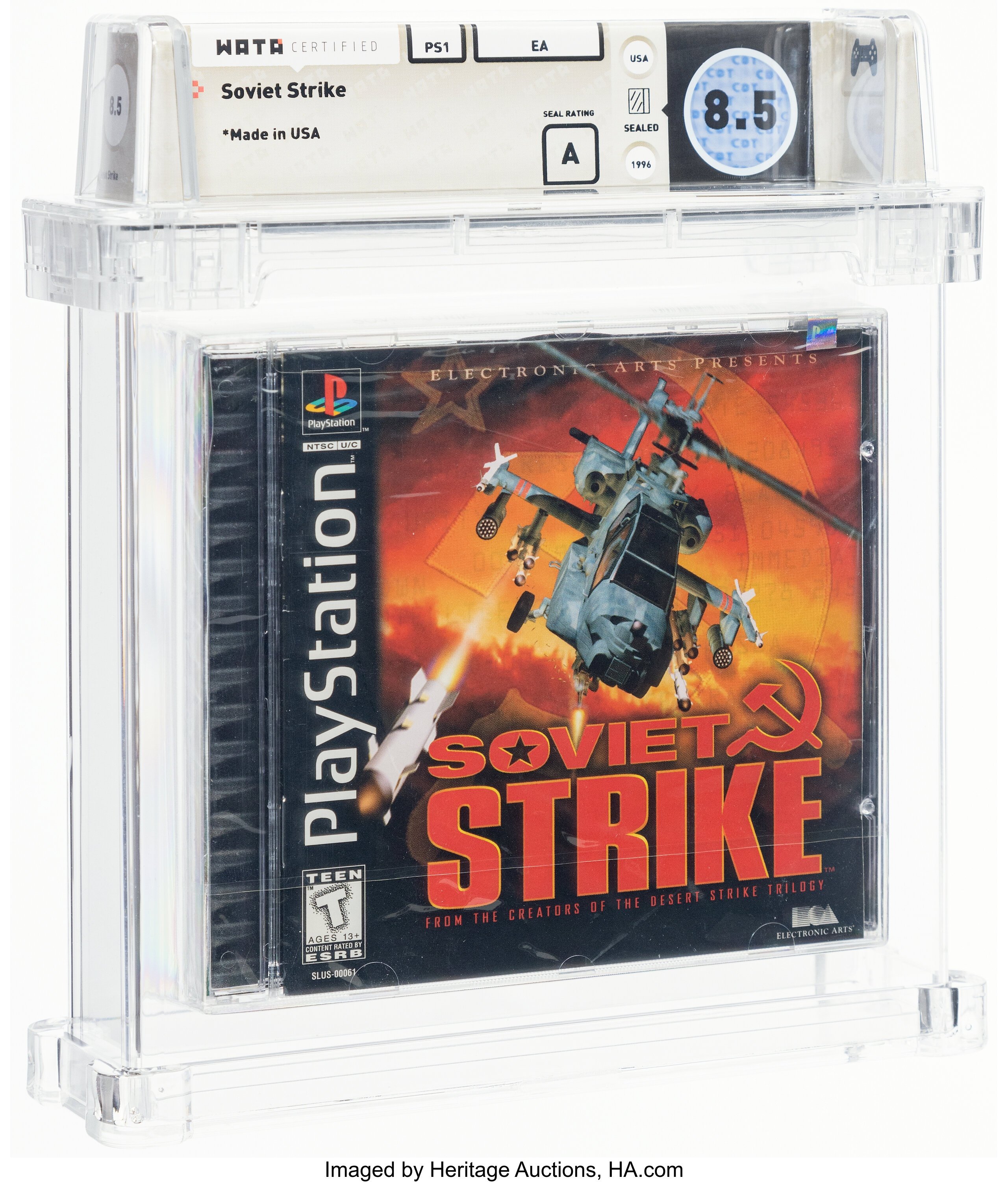Soviet Strike (PS1): PSA Pop Report & Prices