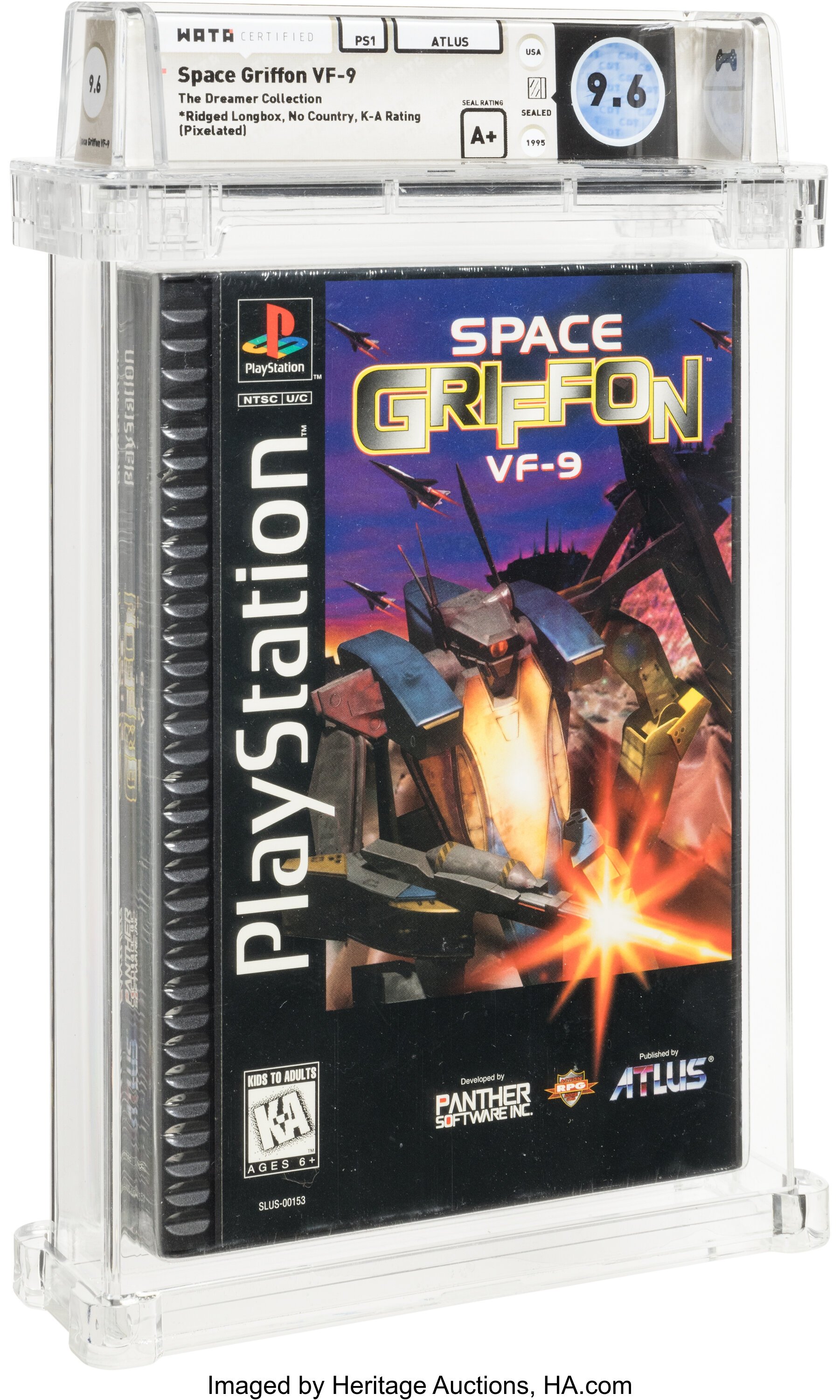 Space Griffon VF-9 (PS1): PSA Pop Report & Prices