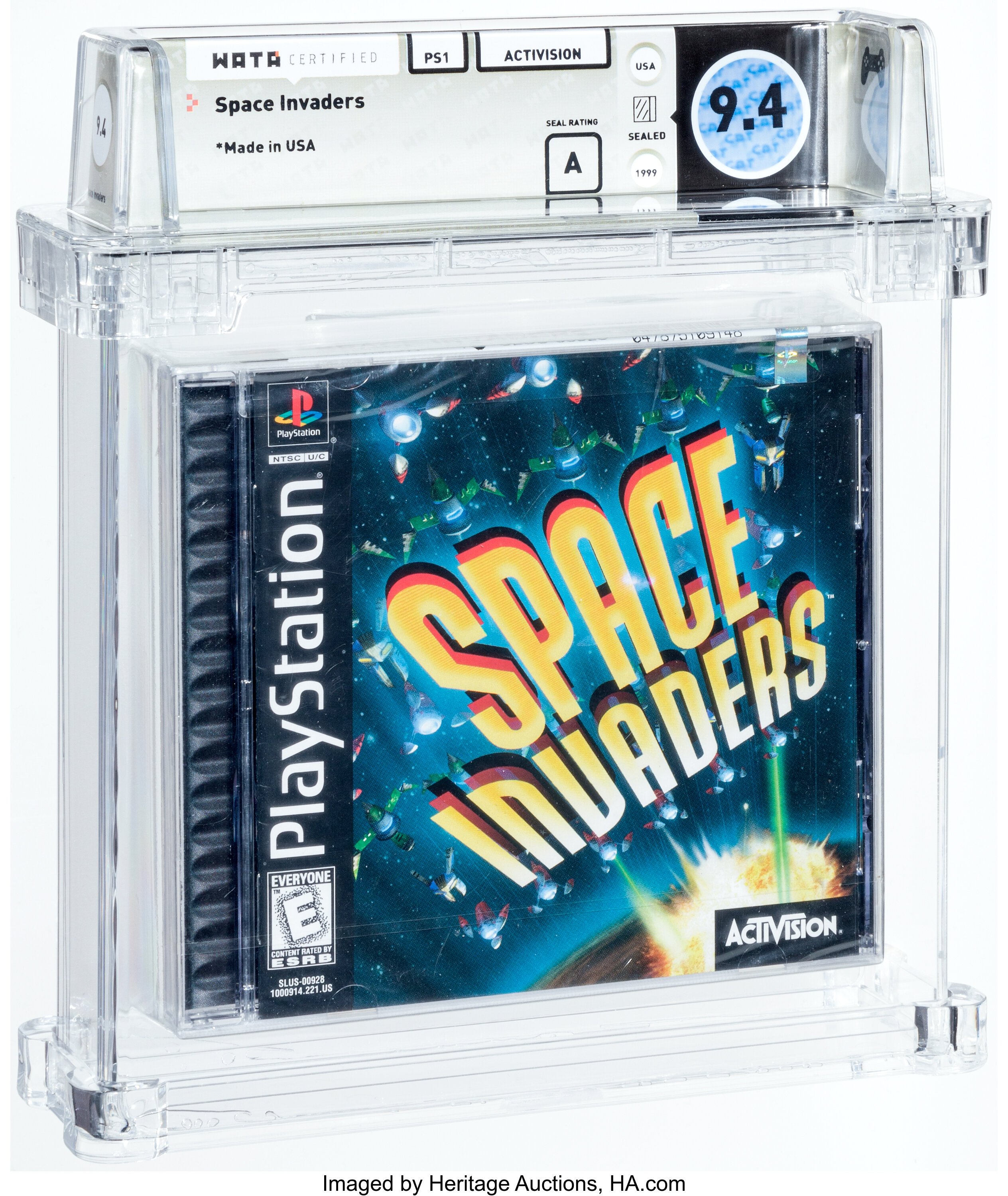 Space Invaders (PS1): PSA Pop Report & Prices