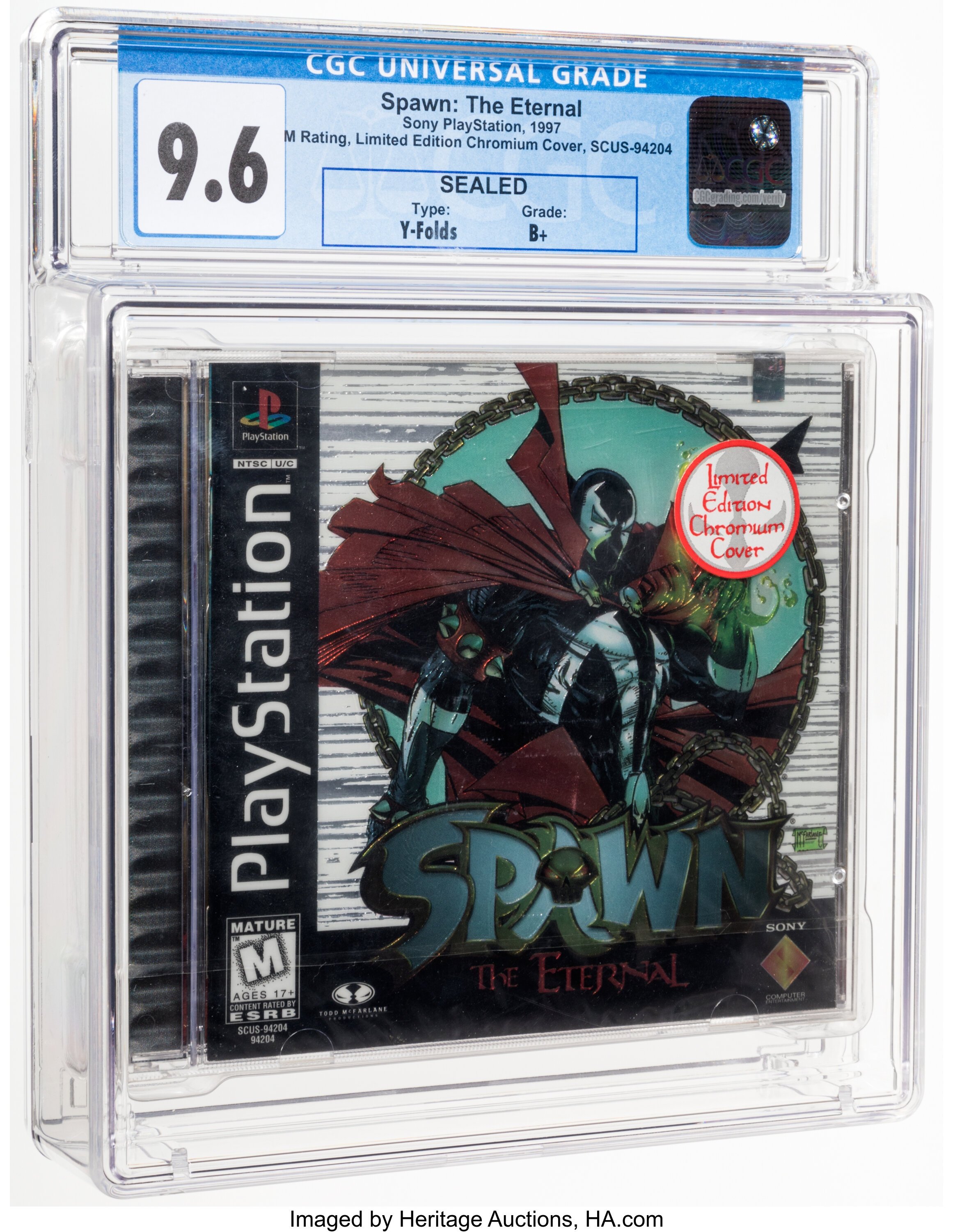 Spawn: The Eternal (PS1) — PSA Pop Report & Prices