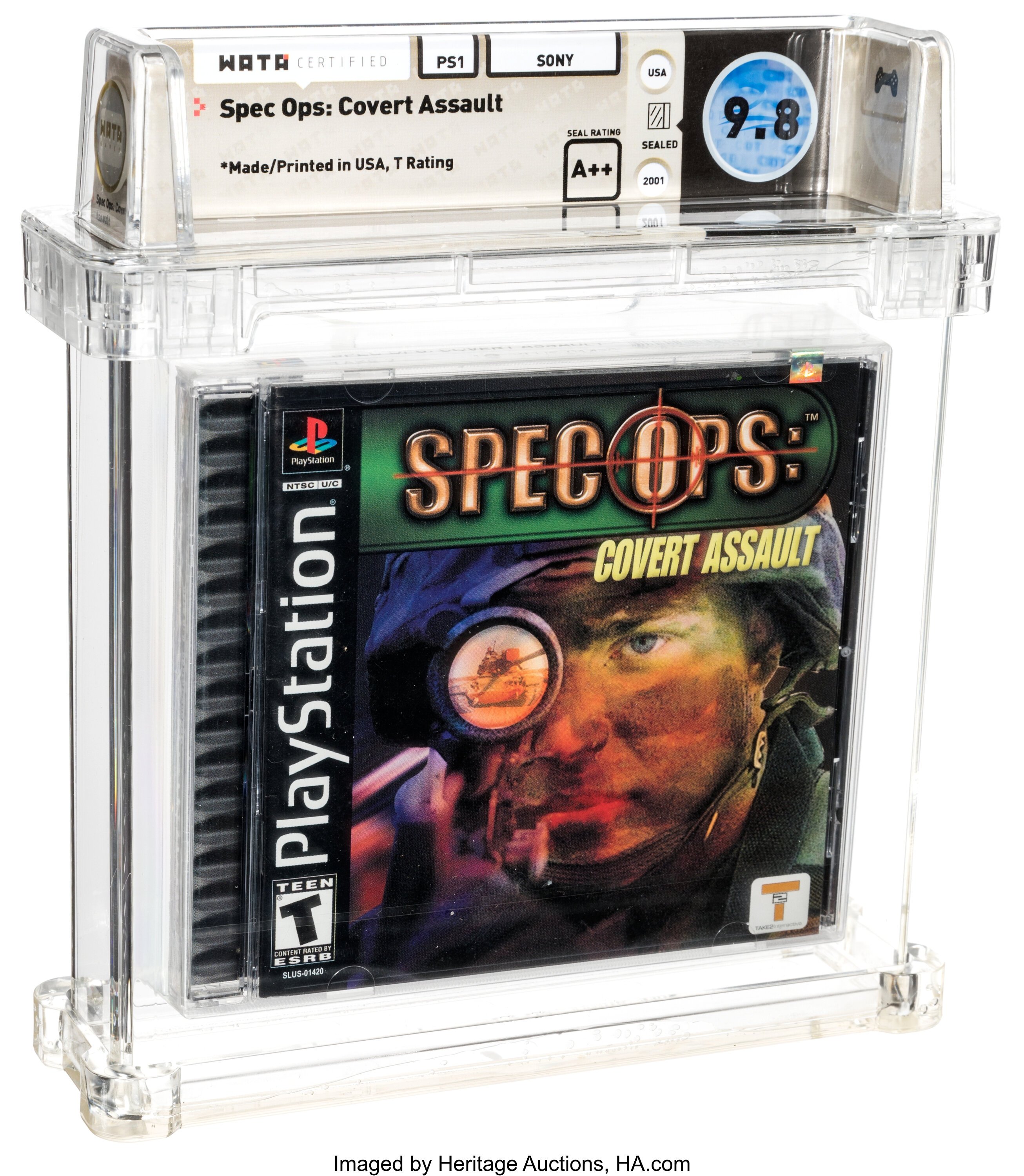 Spec Ops: Covert Assault (PS1) — PSA Pop Report & Prices