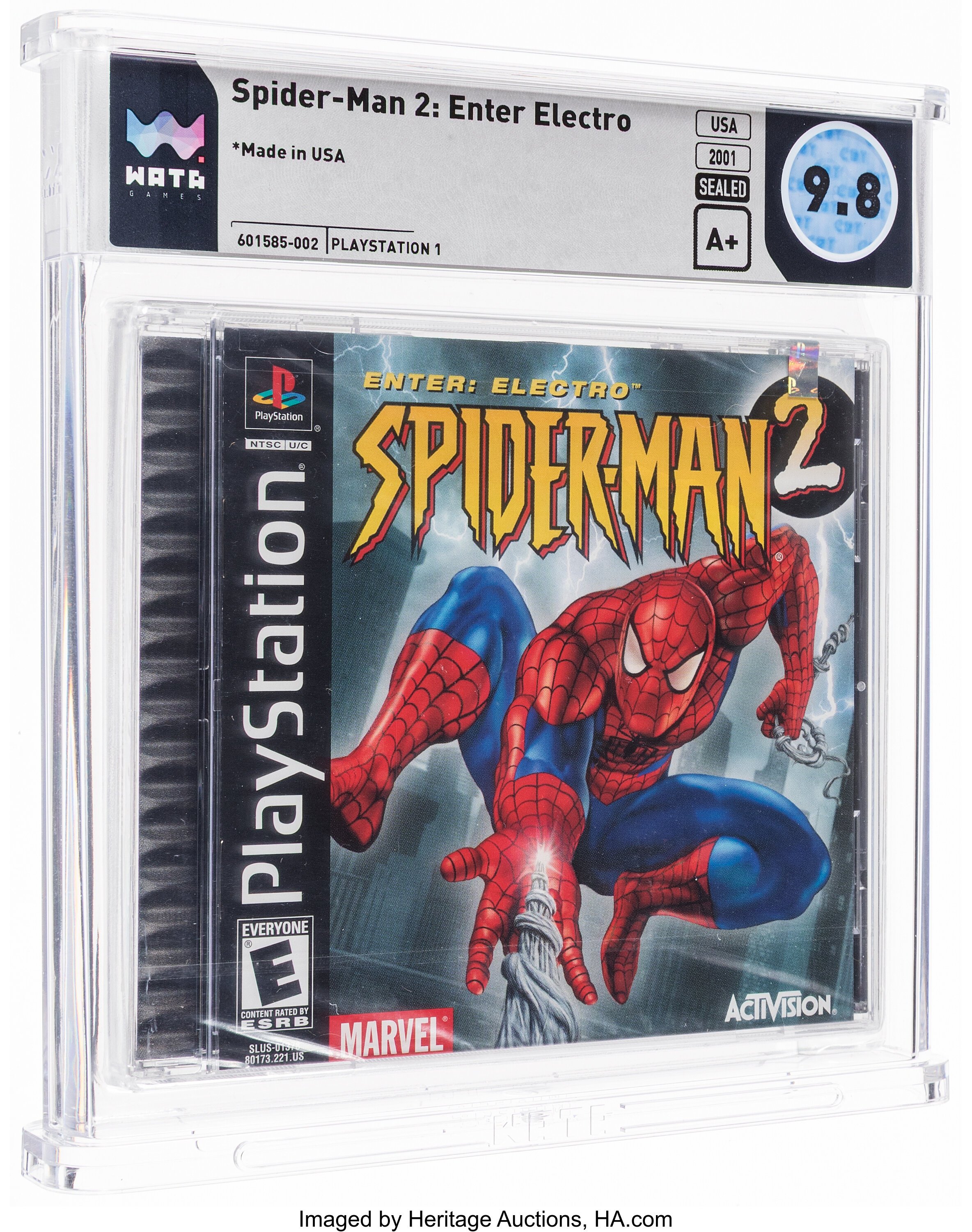 Spider-Man 2: Enter Electro (PS1) — PSA Pop Report & Prices