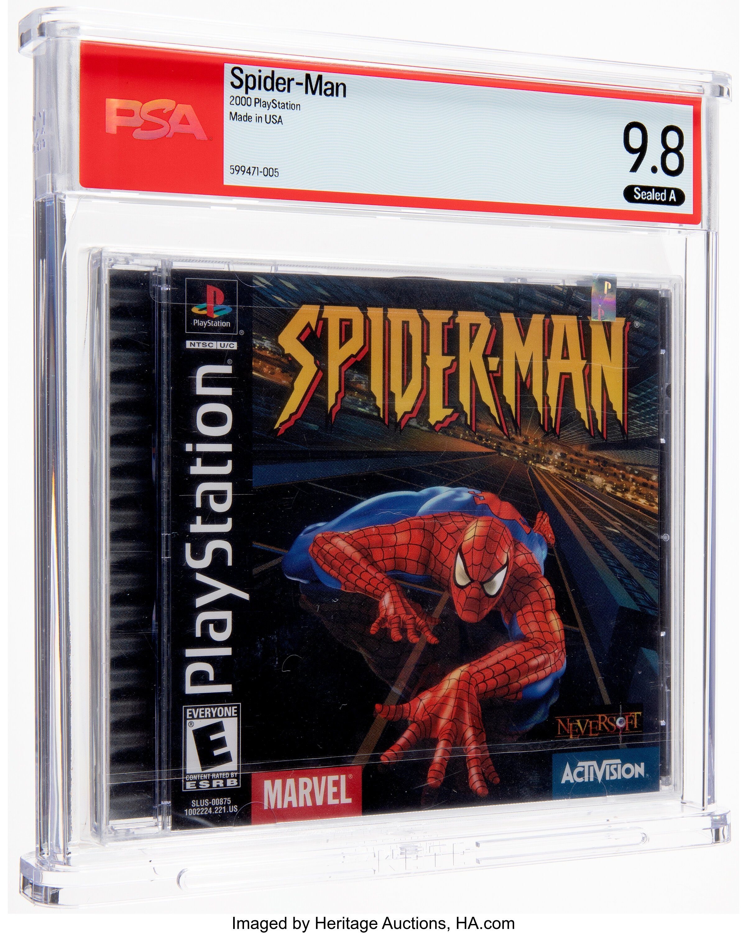 Spider-Man (PS1): PSA Pop Report & Prices