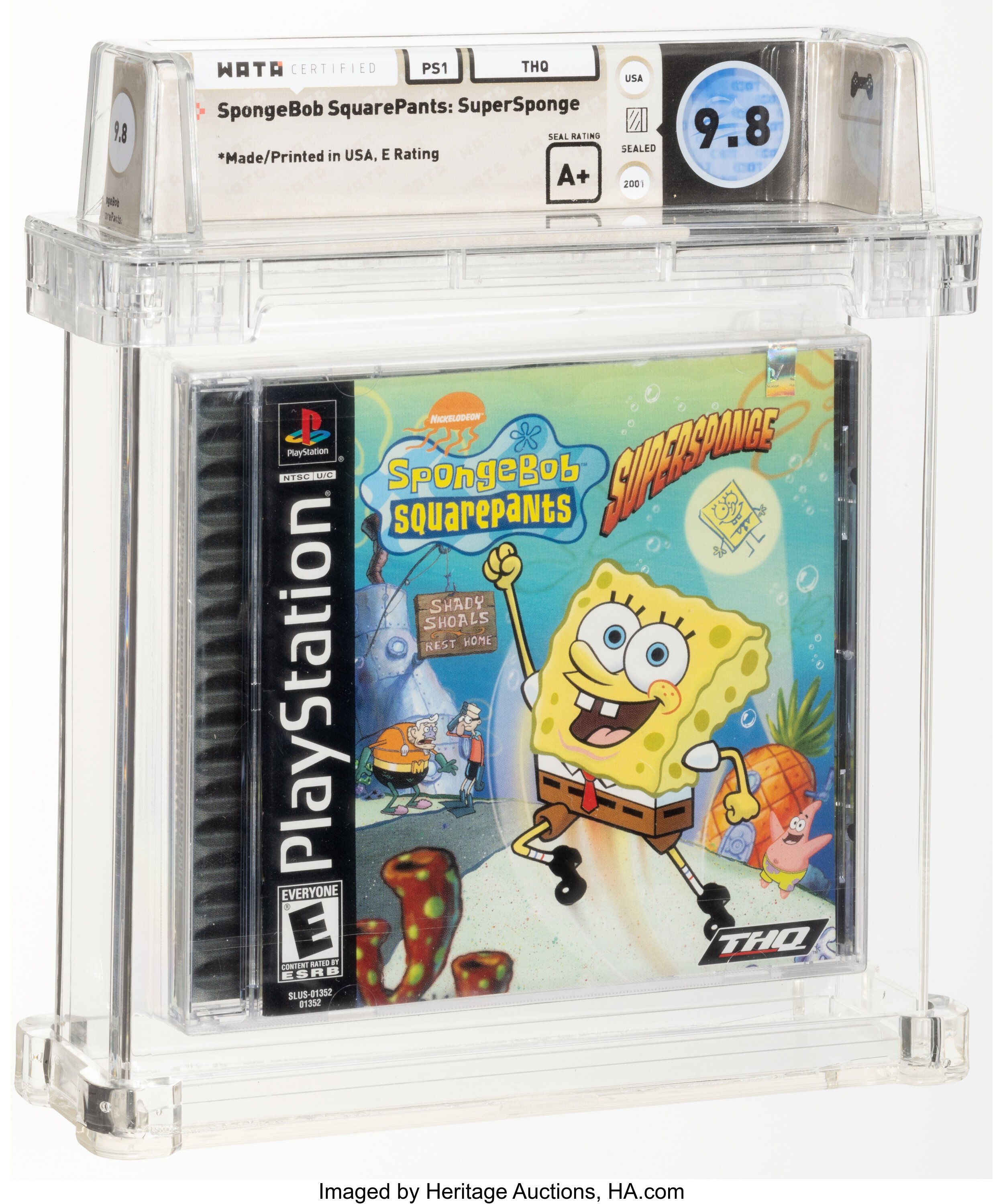 SpongeBob SquarePants: SuperSponge (PS1) — PSA Pop & Prices