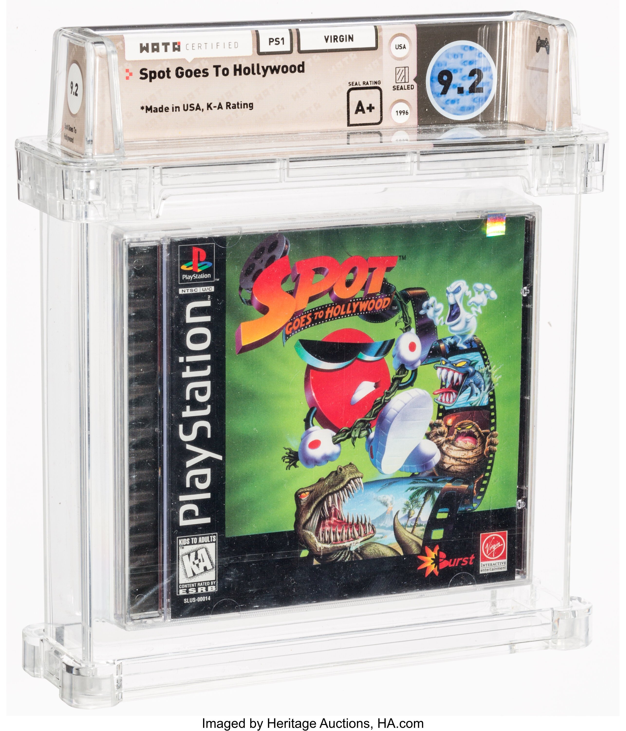 Spot Goes To Hollywood (PS1): PSA Pop Report & Prices