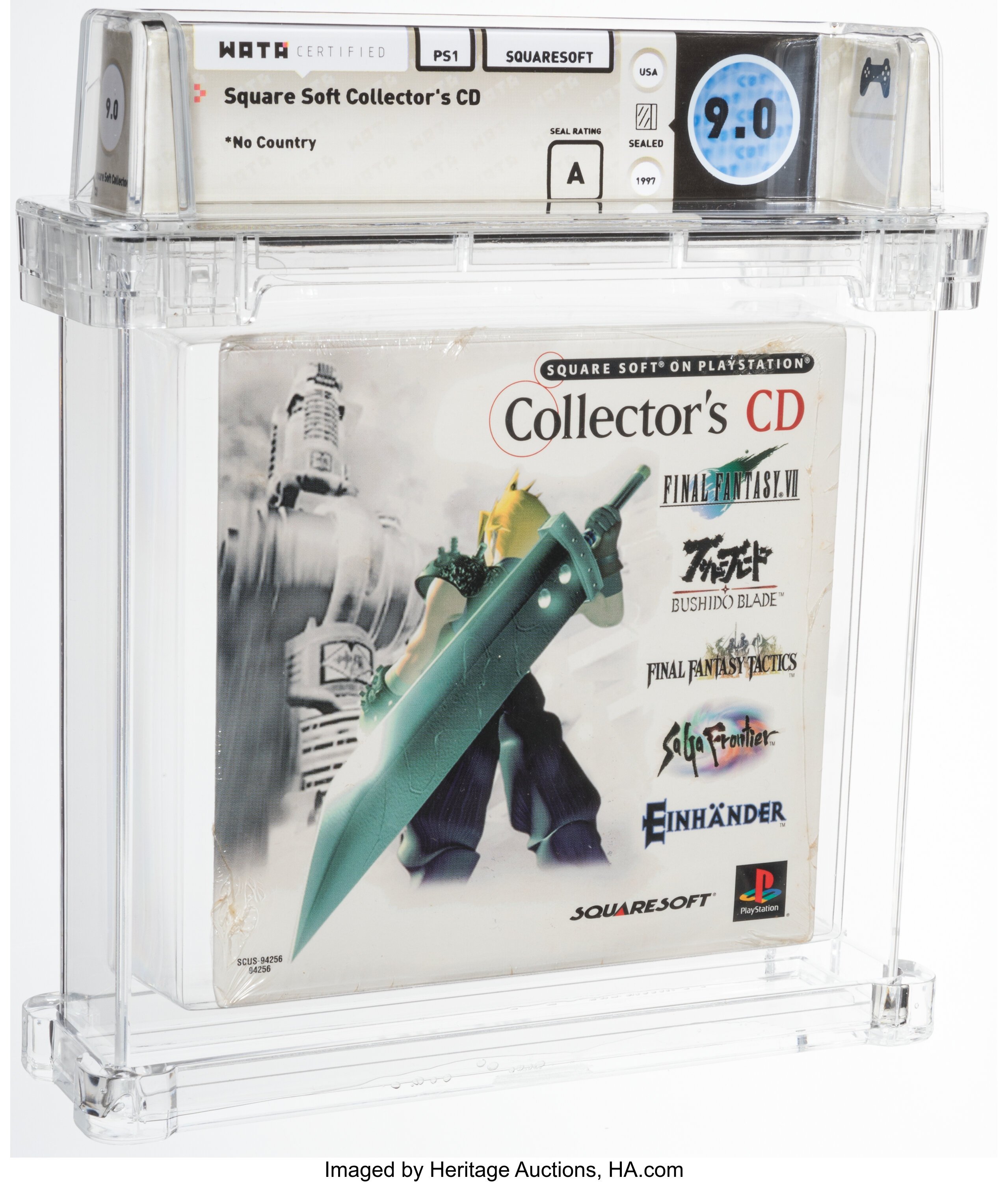 Square Soft Collector's CD (PS1): PSA Pop Report & Prices