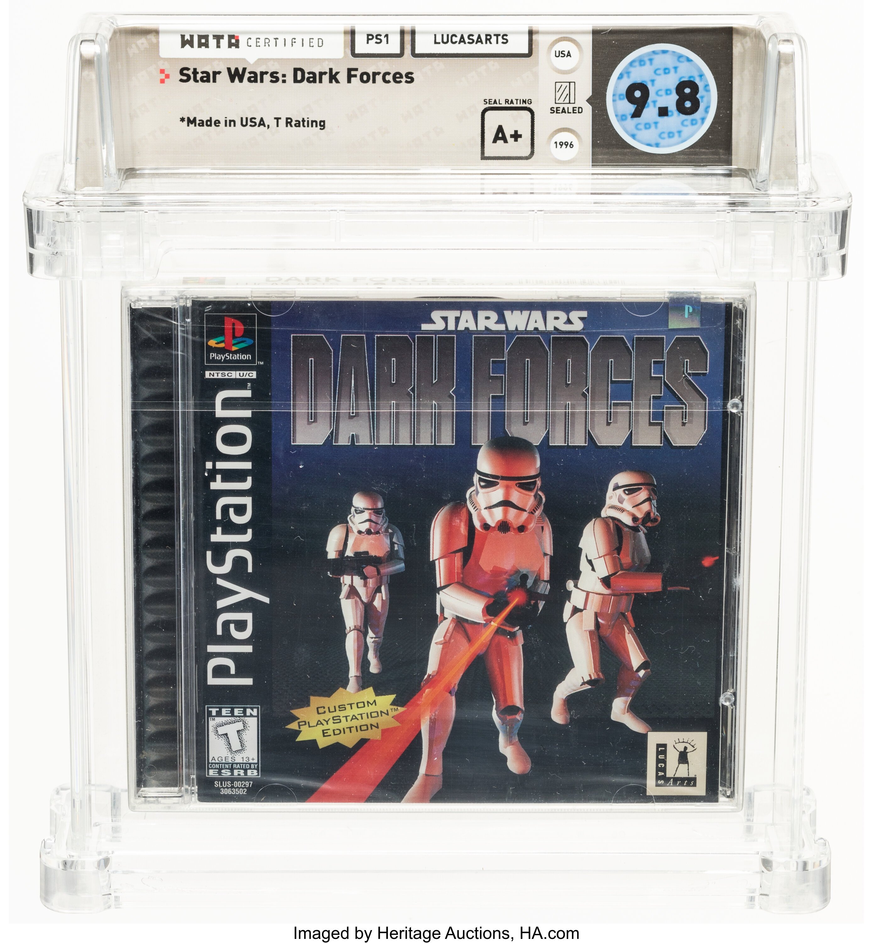 Star Wars: Dark Forces (PS1) — PSA Pop Report & Prices