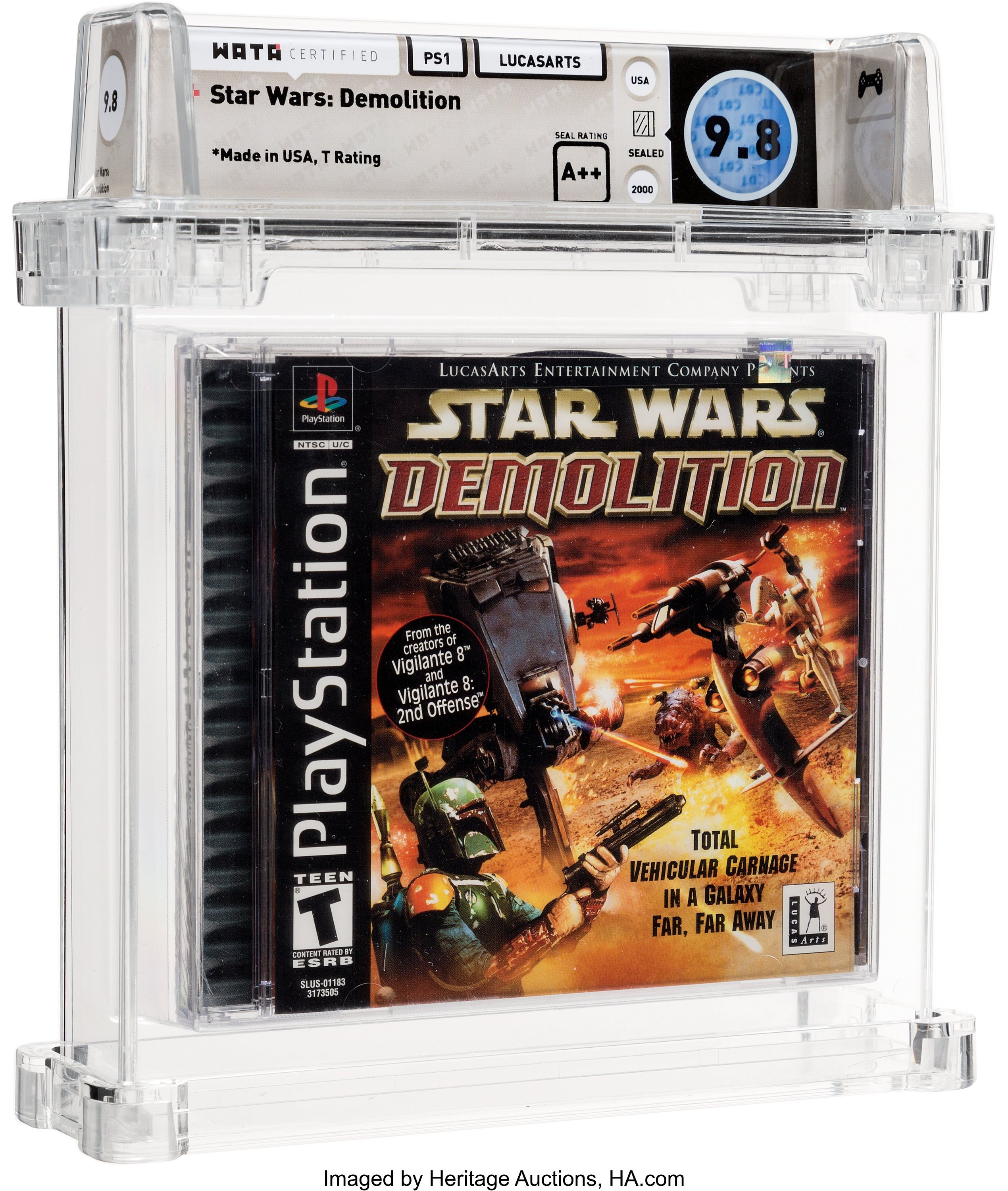 Star Wars: Demolition (PS1) — PSA Pop Report & Prices