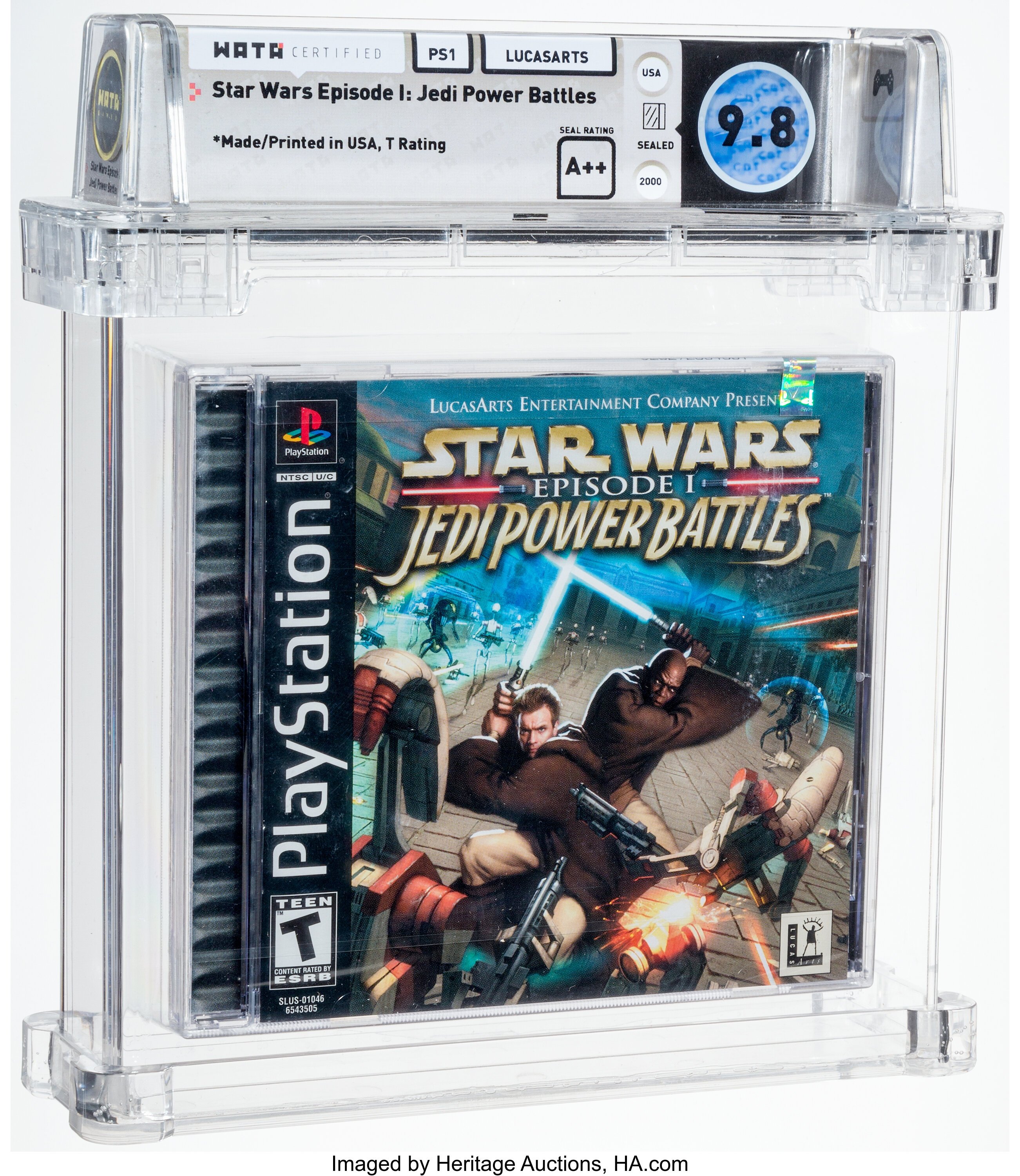 Star Wars Episode I: Jedi Power Battles (PS1) — Pop Report