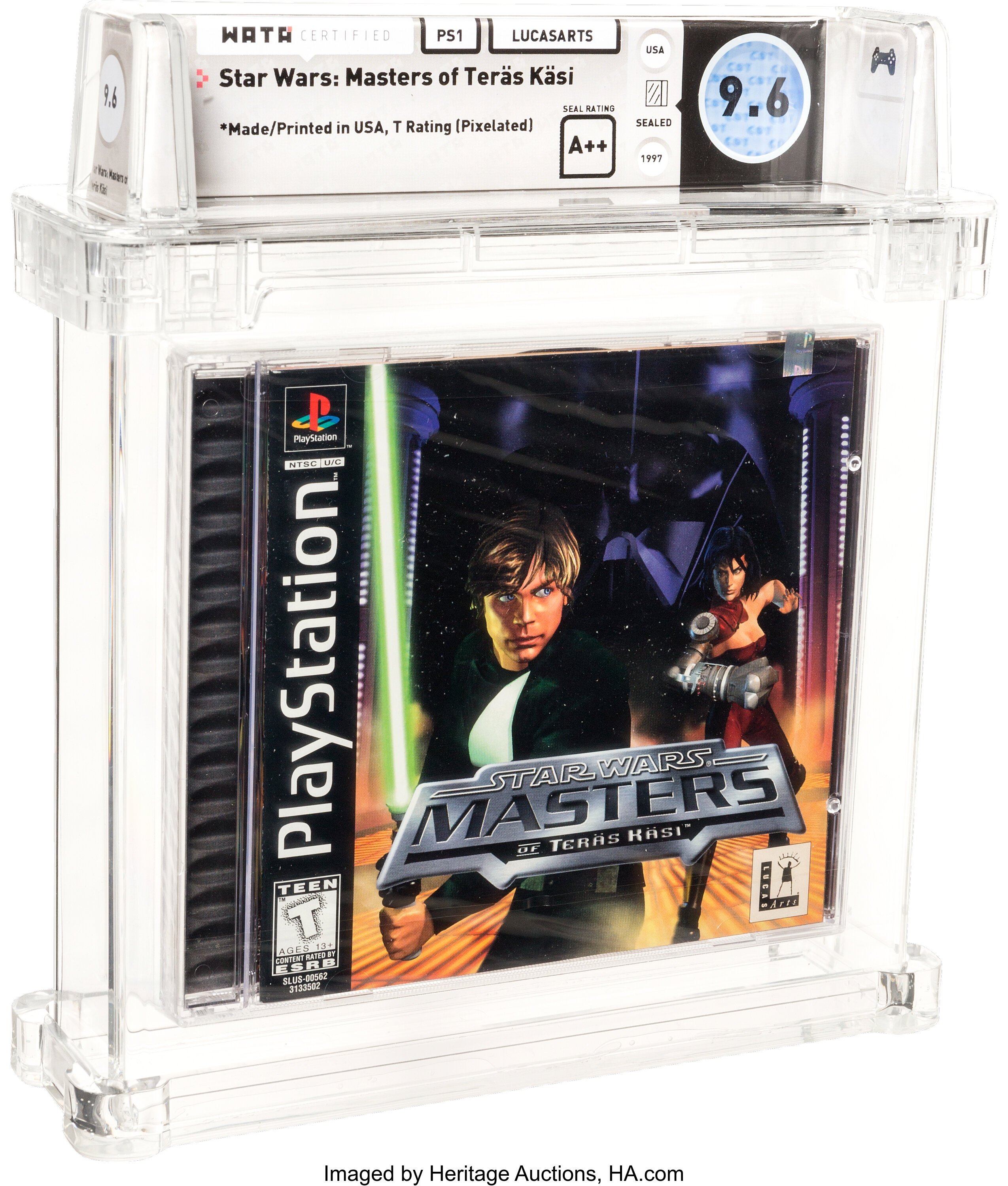 Star Wars: Masters of Teräs Käsi (PS1) — PSA Pop & Prices