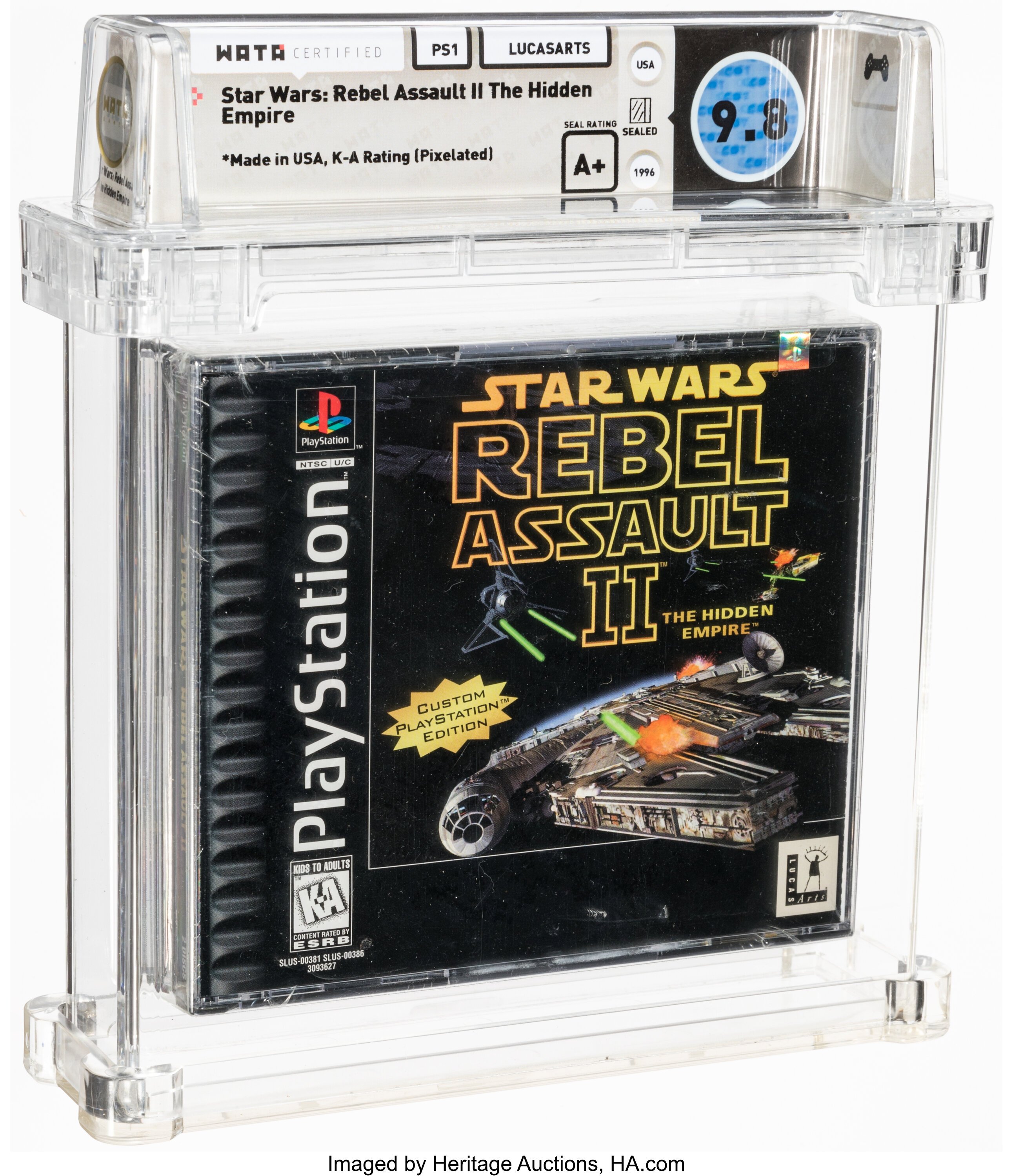 Star Wars: Rebel Assault II - The Hidden Empire (PS1)