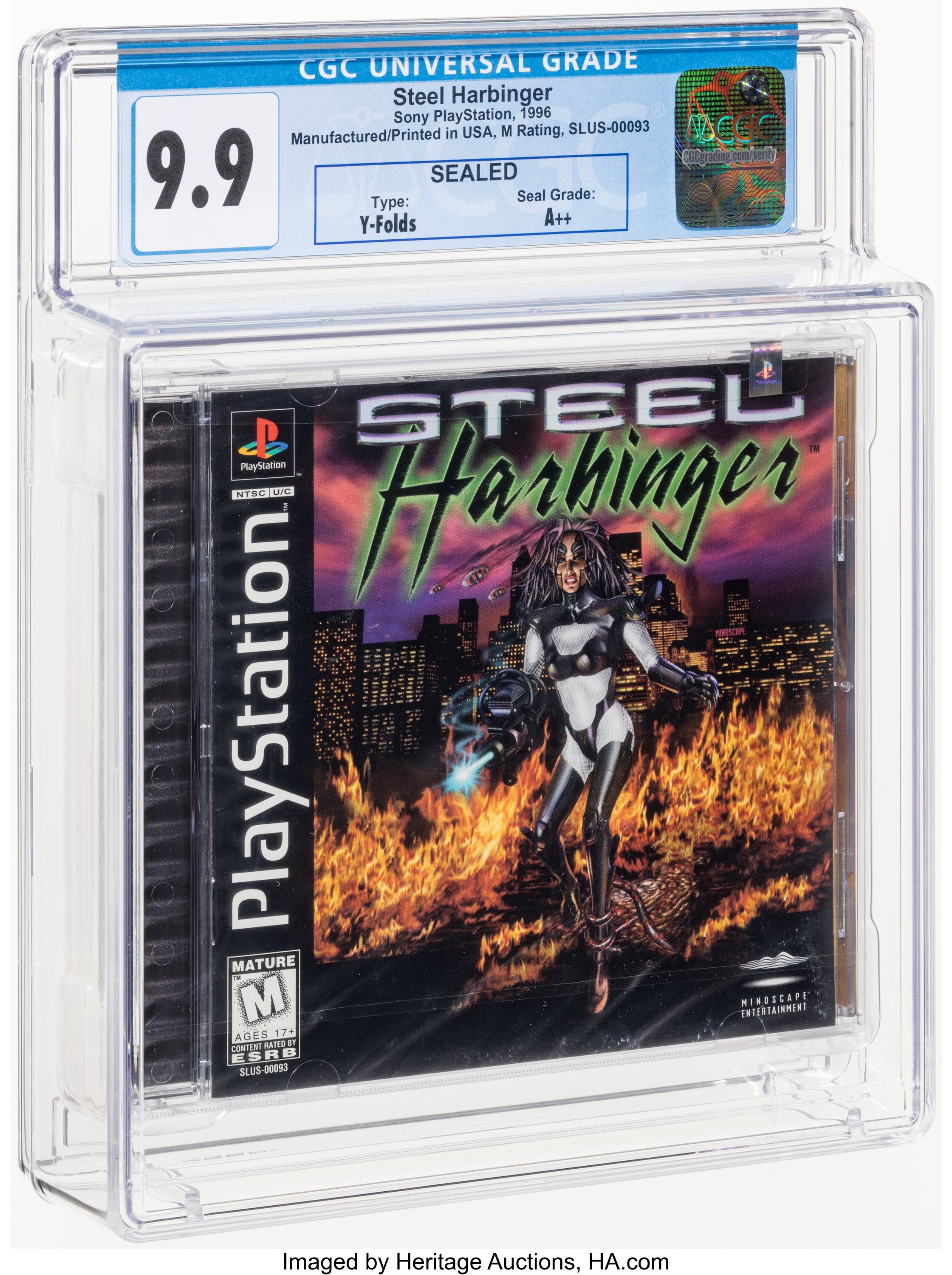 Steel Harbinger (PS1): PSA Pop Report & Prices