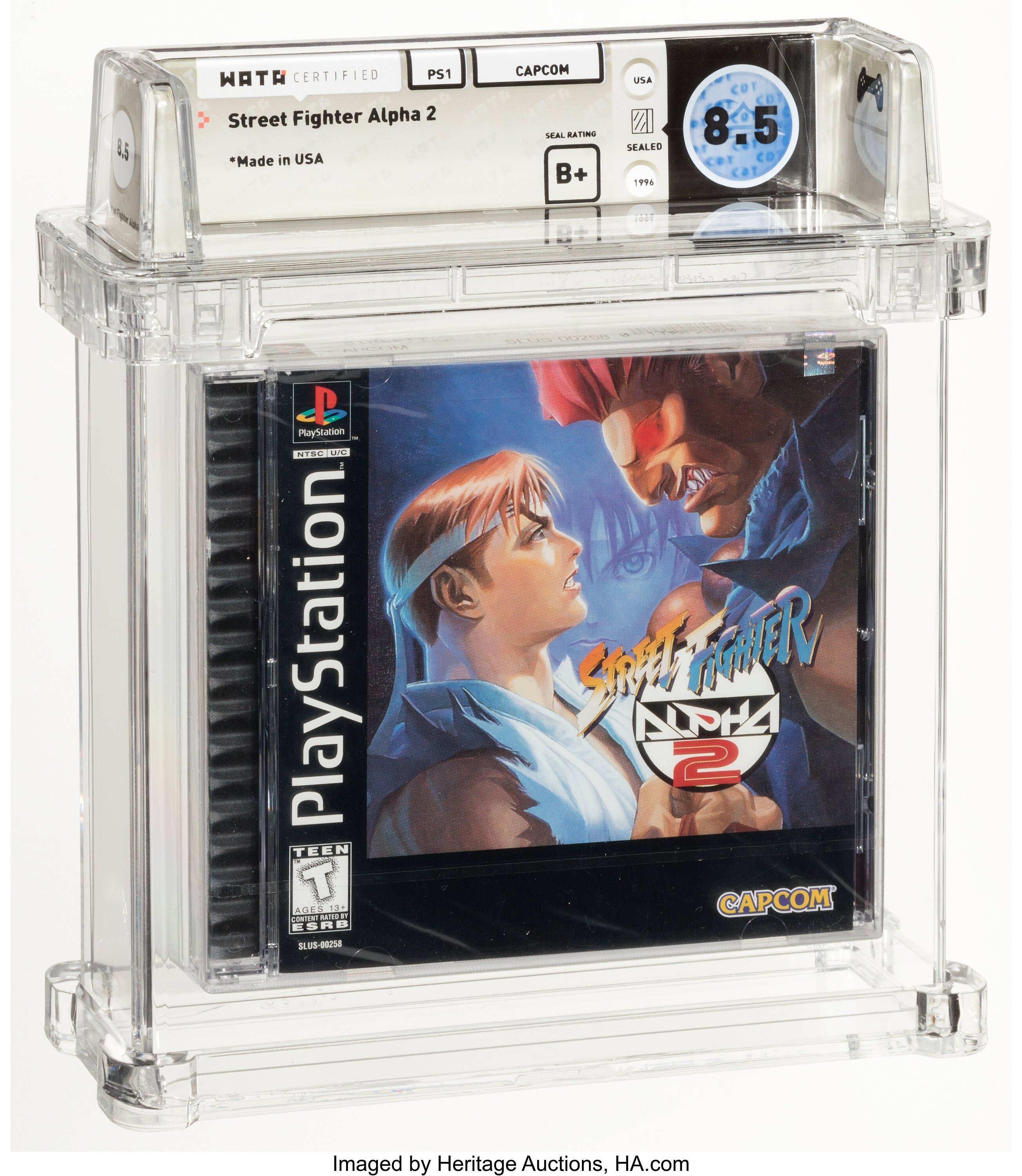 Street Fighter Alpha 2 (PS1): PSA Pop Report & Prices