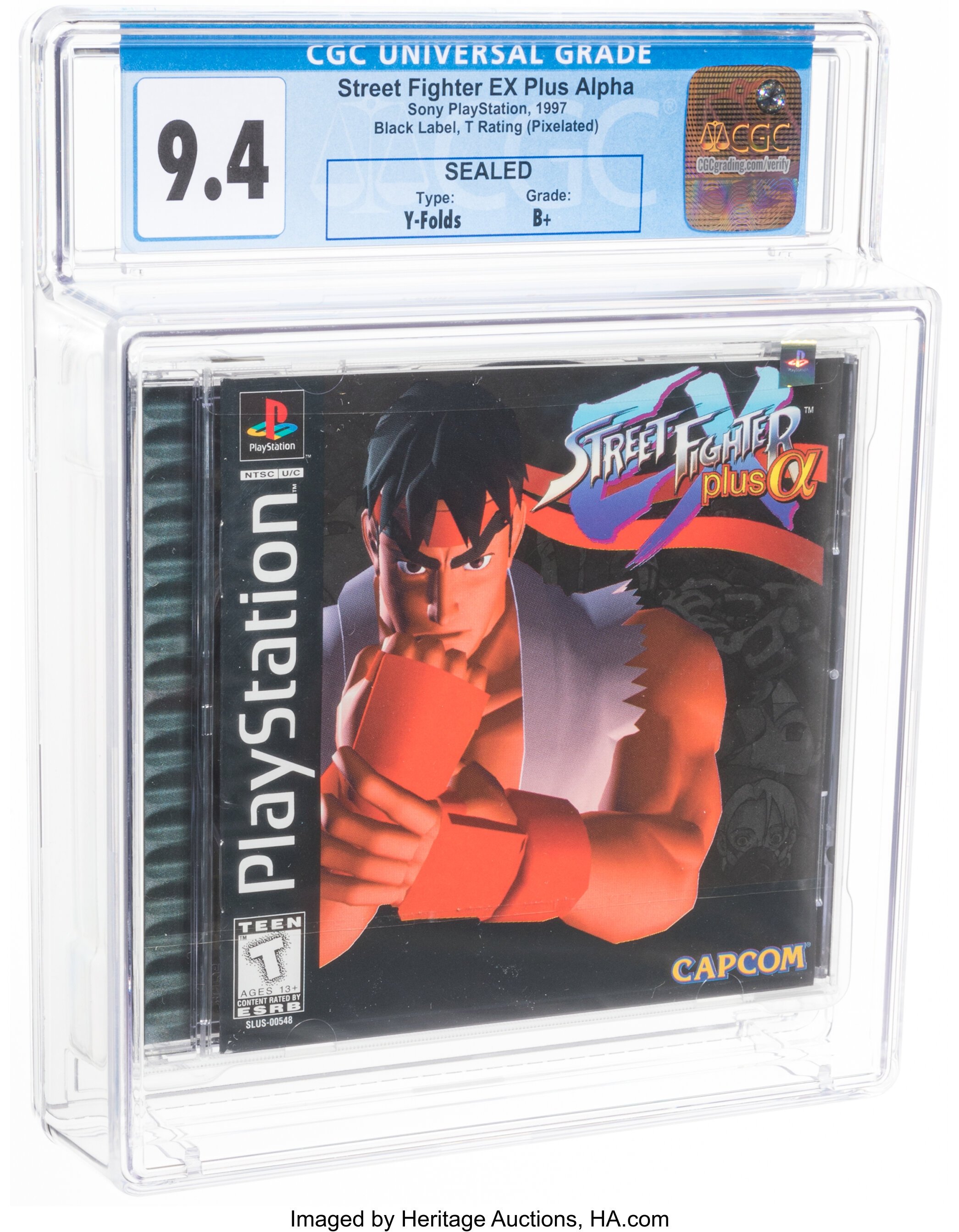 Street Fighter EX Plus Alpha (PS1): PSA Pop Report & Prices