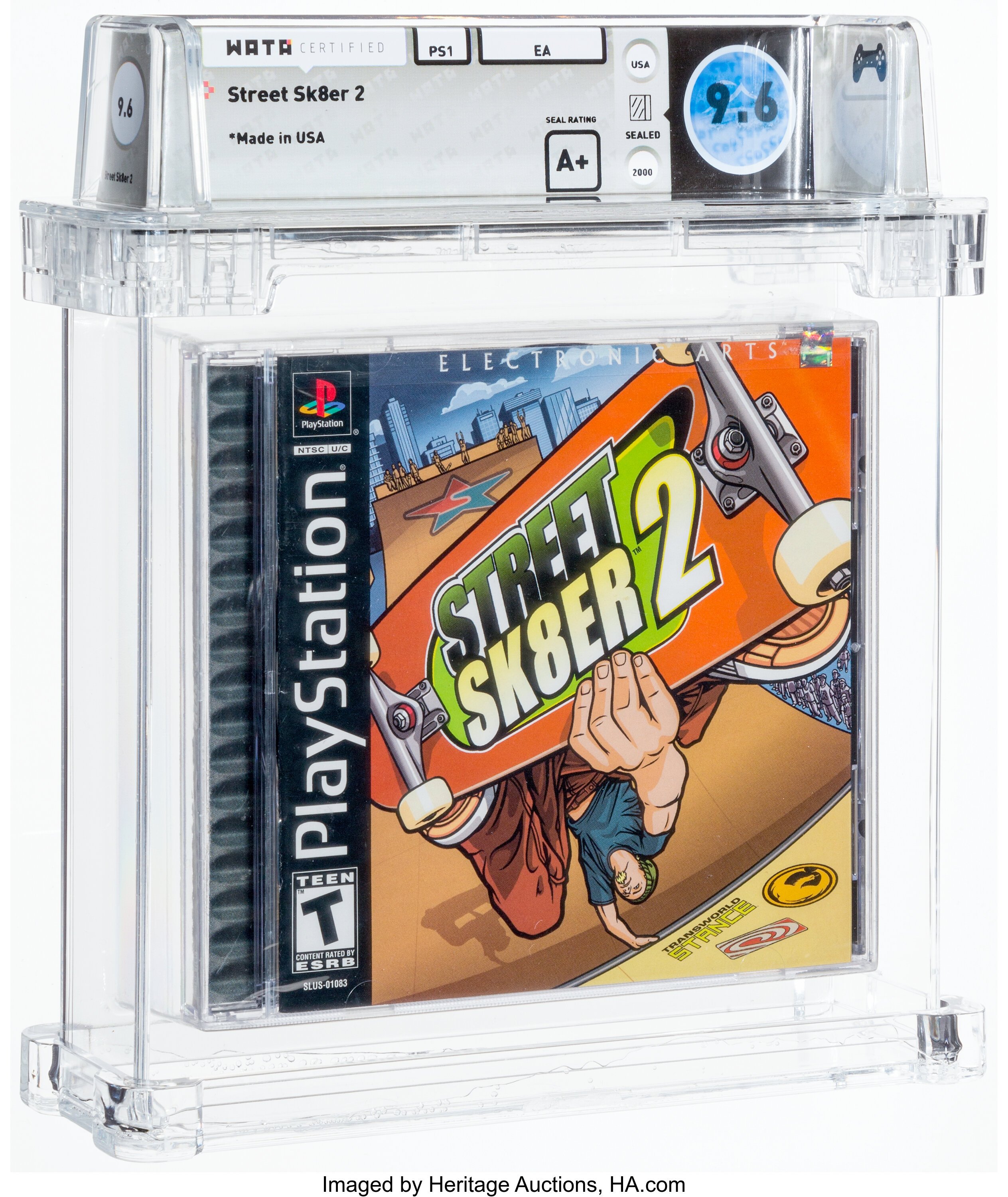 Street Sk8er 2 (PS1): PSA Pop Report & Prices