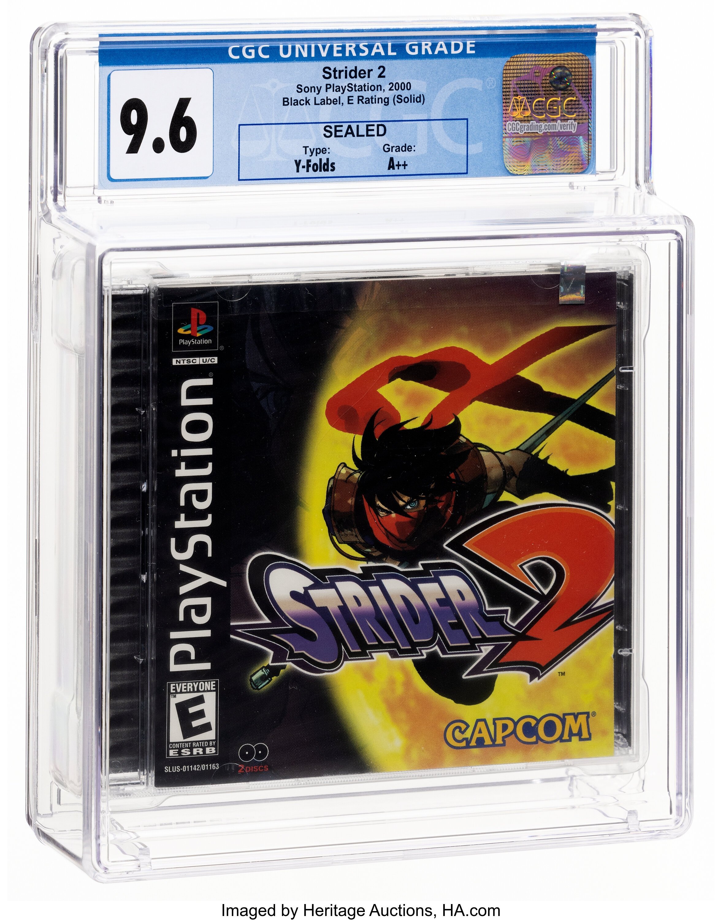 Strider 2 (PS1): PSA Pop Report & Prices