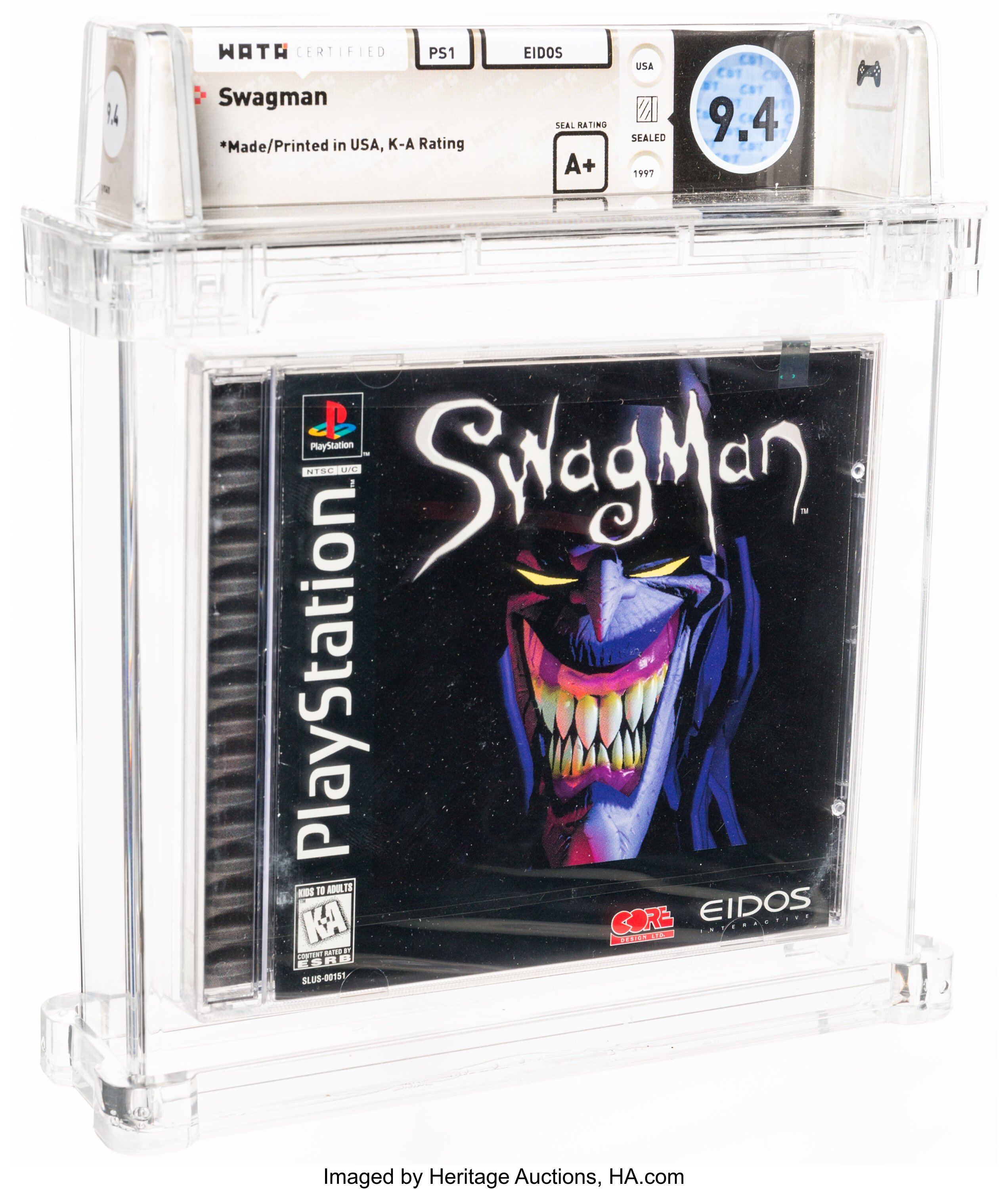 Swagman (PS1): PSA Pop Report & Prices