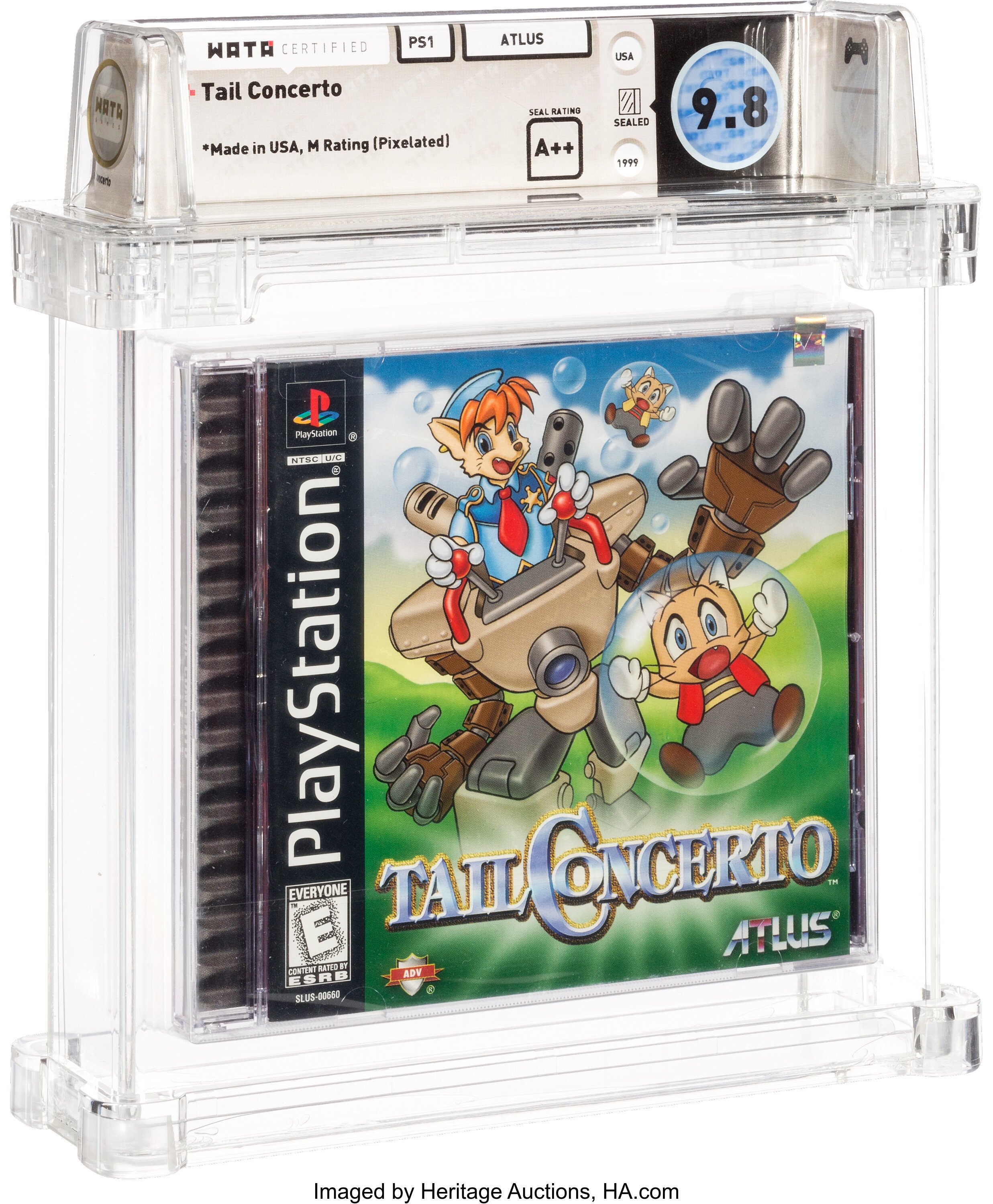Tail Concerto (PS1): PSA Pop Report & Prices