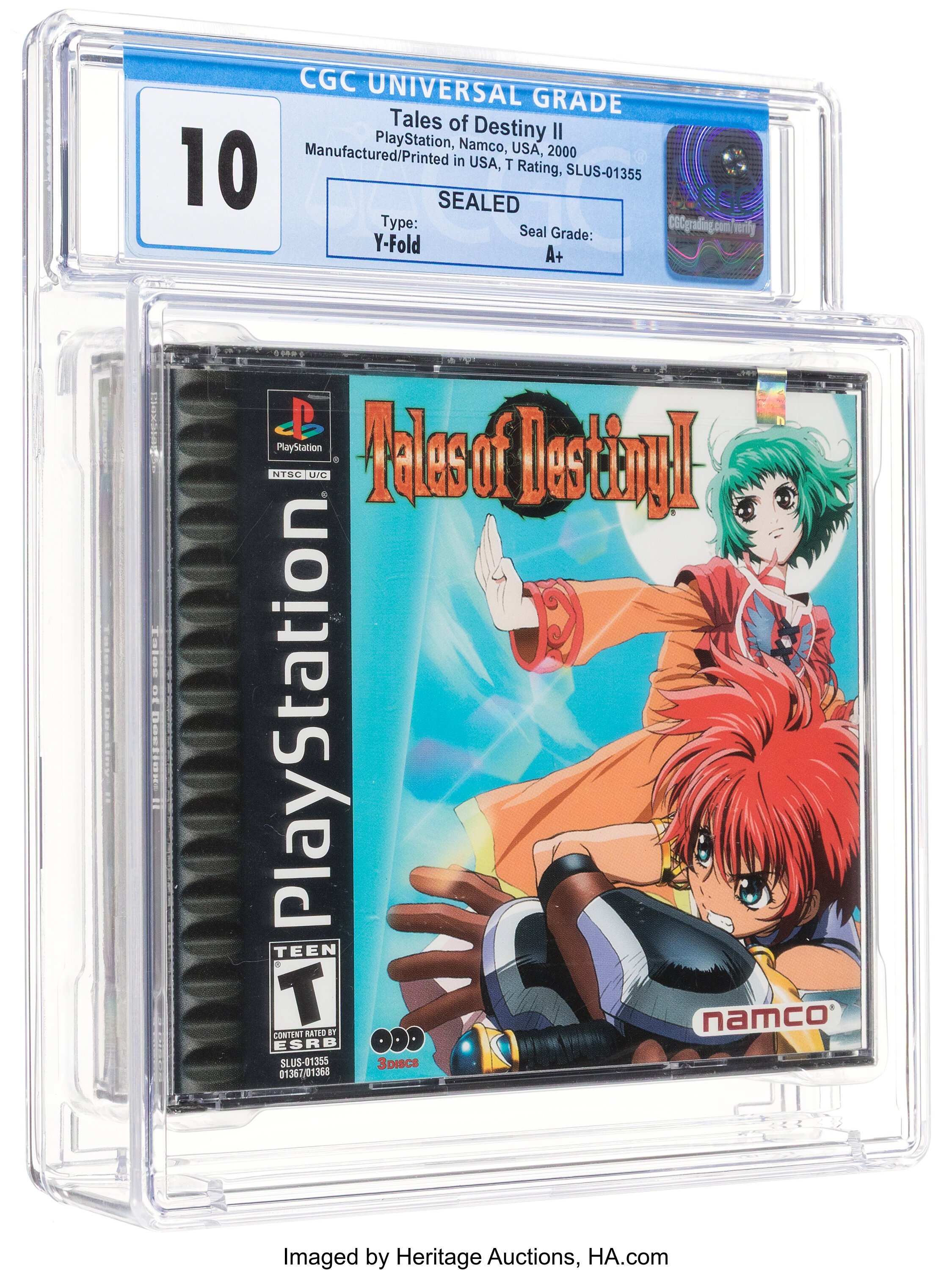 Tales of Destiny II (PS1): PSA Pop Report & Prices