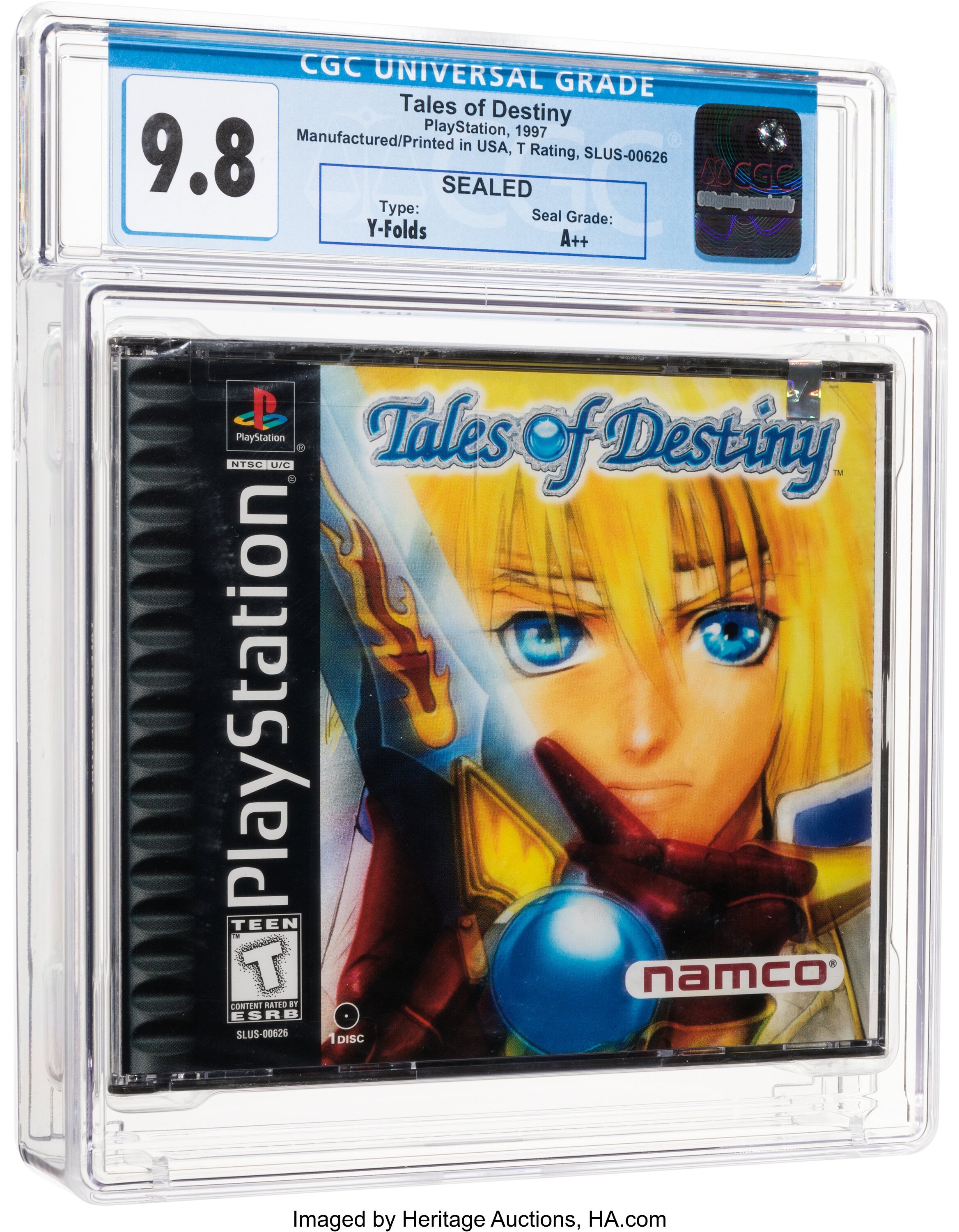Tales of Destiny (PS1): PSA Pop Report & Prices