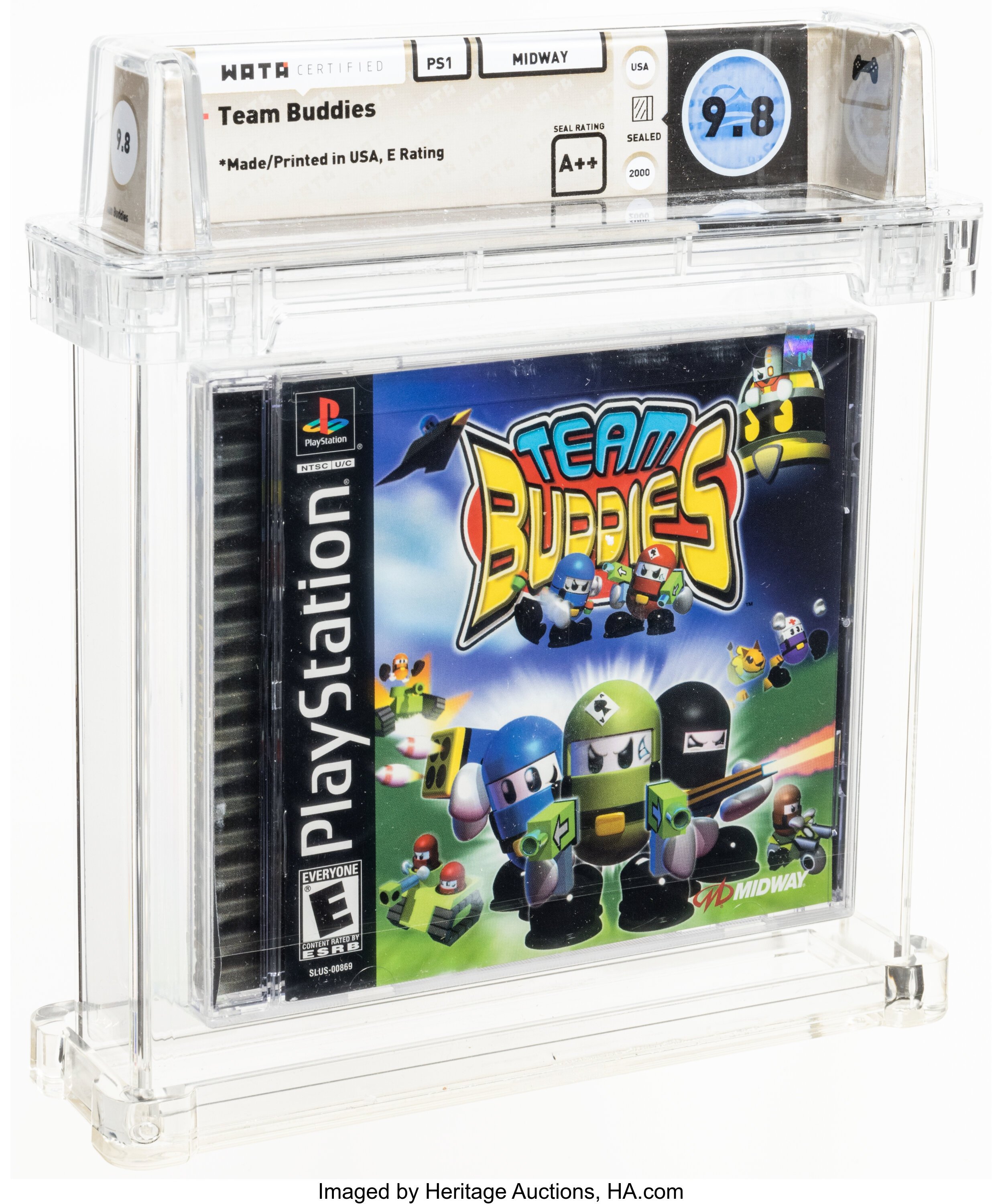 Team Buddies (PS1): PSA Pop Report & Prices