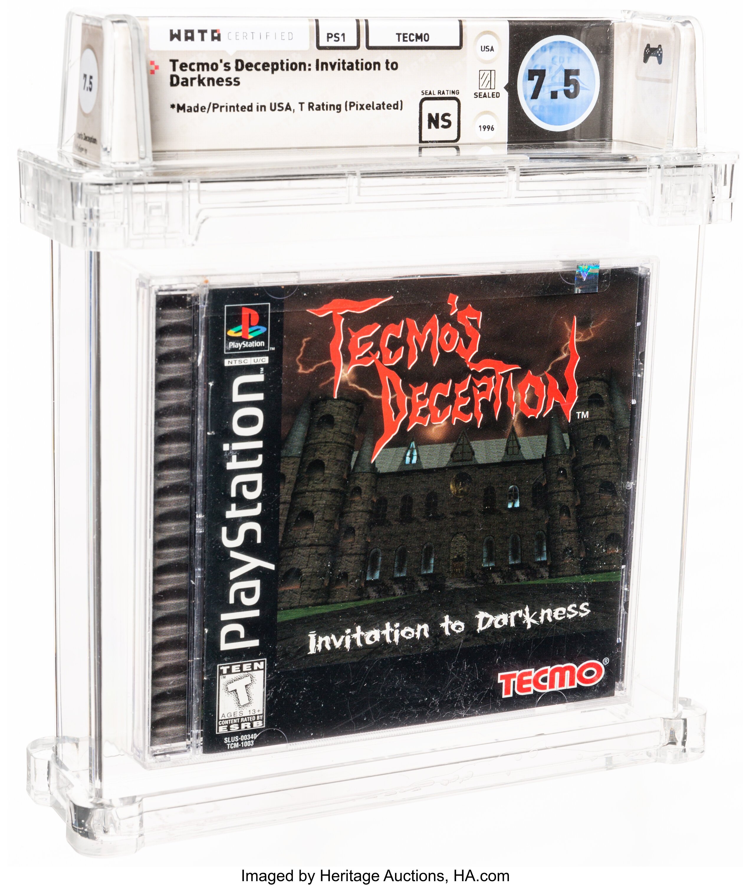 Tecmo's Deception: Invitation to Darkness (PS1) — Pop Report
