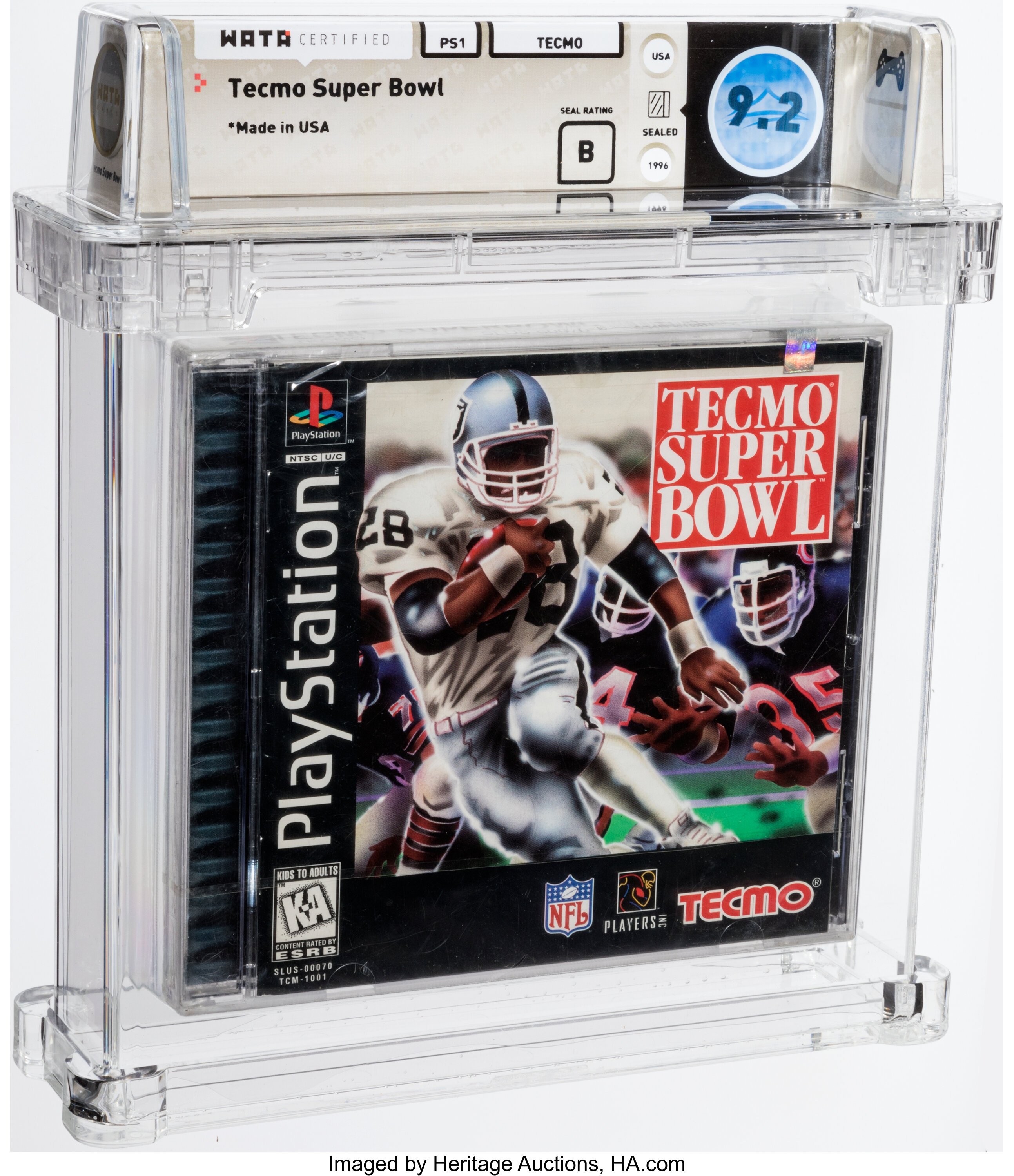 Tecmo Super Bowl (PS1): PSA Pop Report & Prices
