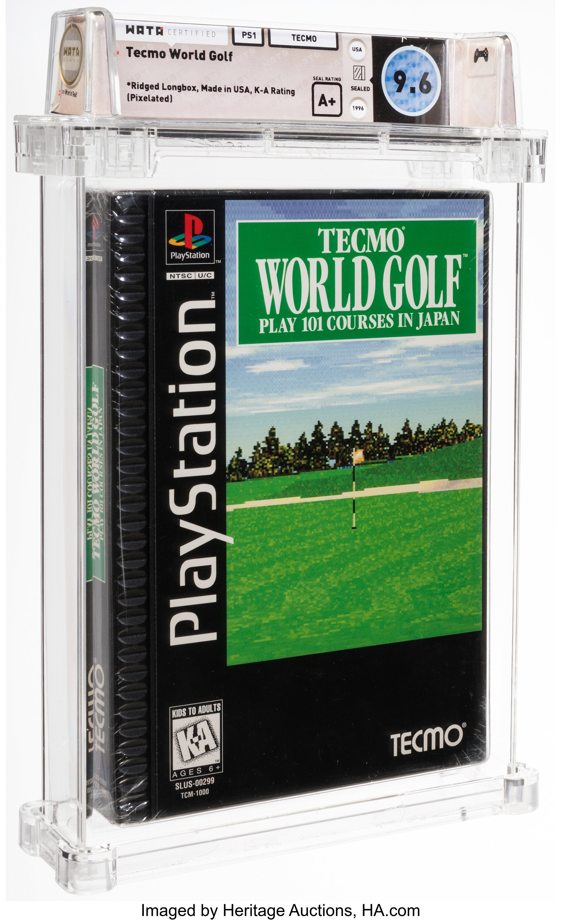 Tecmo World Golf (PS1): PSA Pop Report & Prices