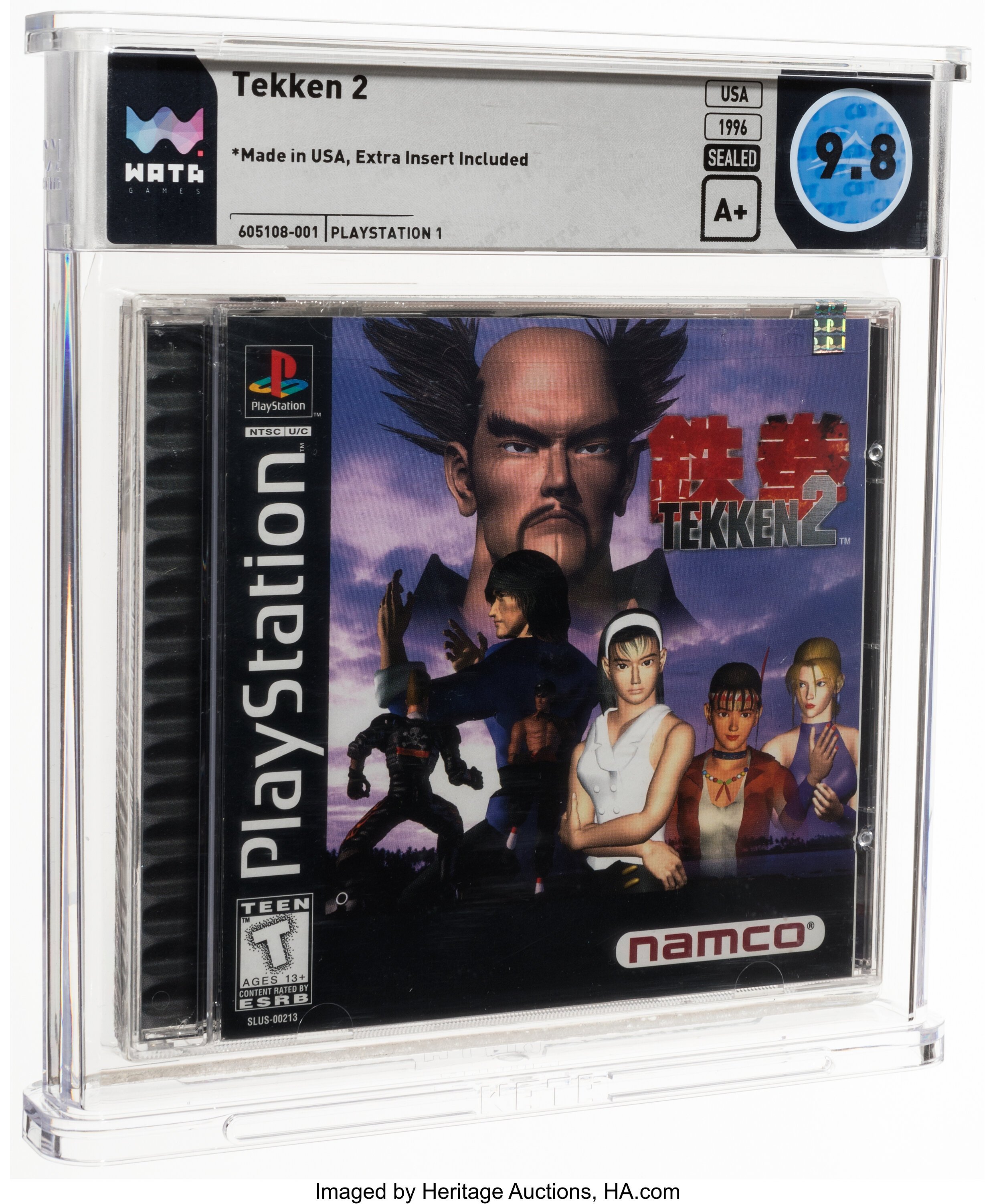 Tekken 2 (PS1): PSA Pop Report & Prices