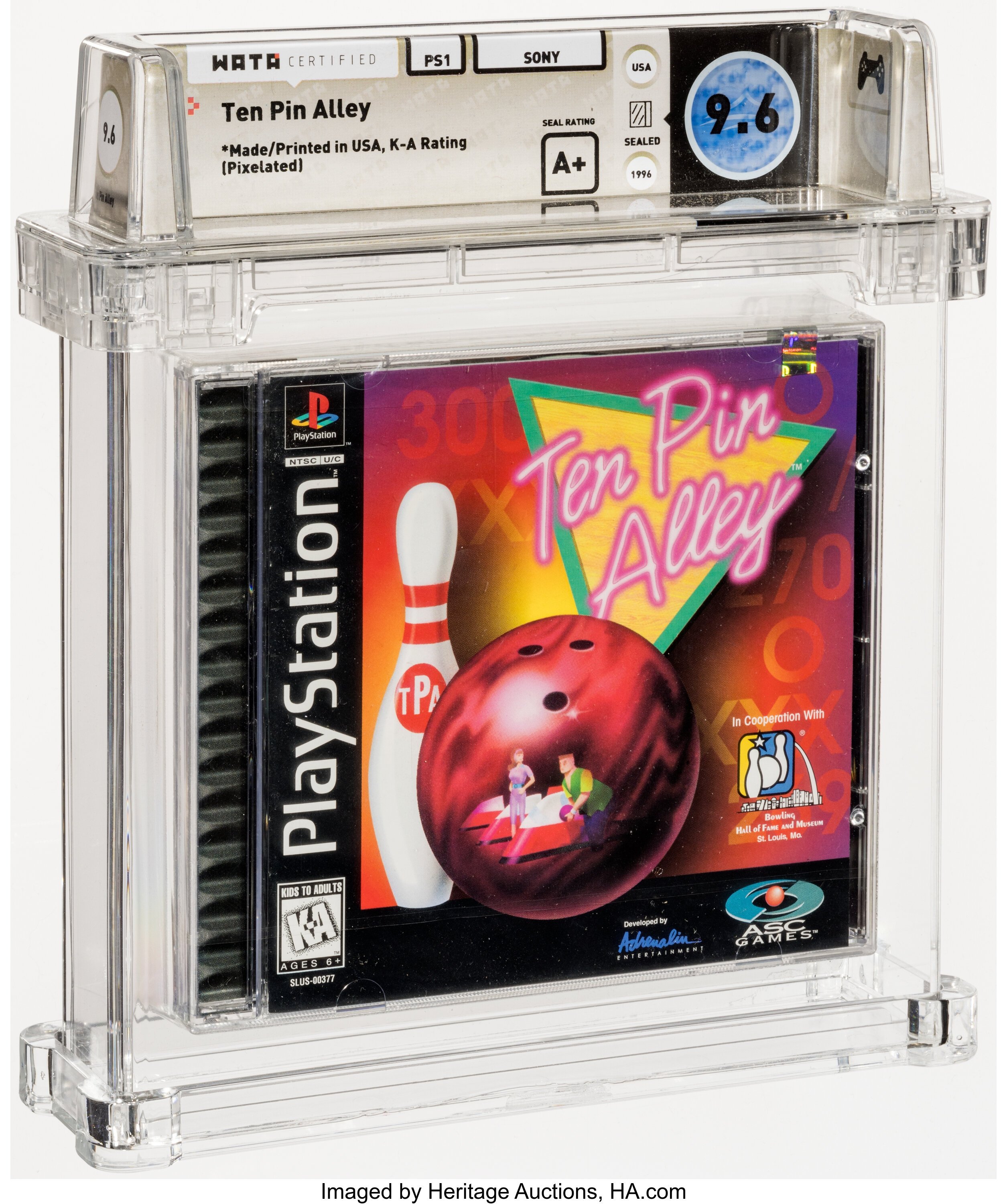 Ten Pin Alley (PS1): PSA Pop Report & Prices