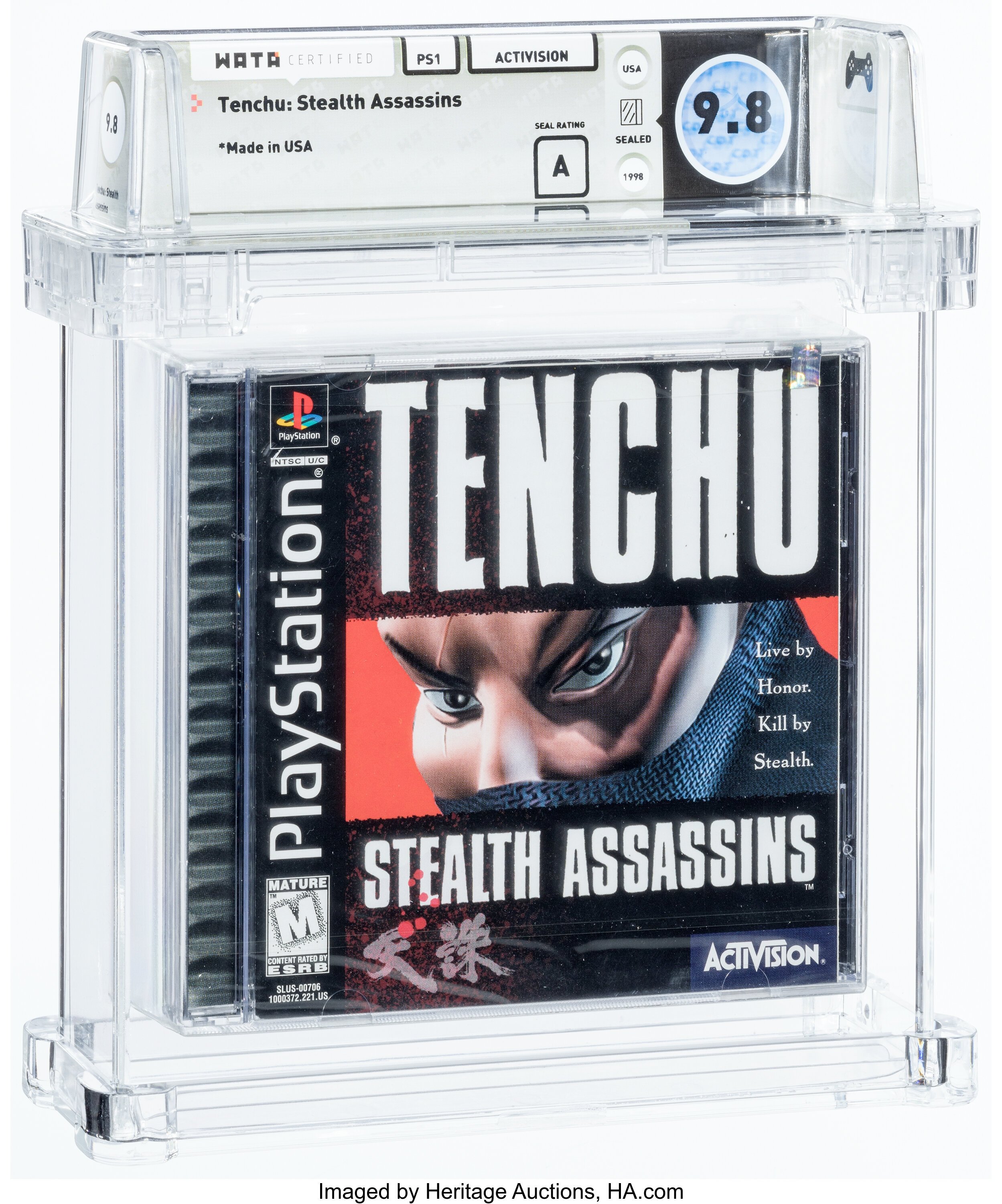 Tenchu: Stealth Assassins (PS1) — PSA Pop Report & Prices