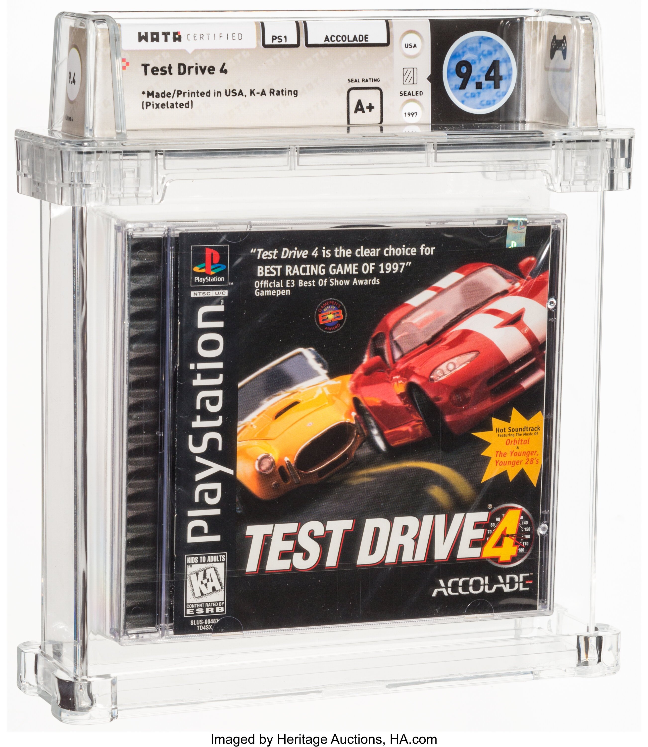 Test Drive 4 (PS1): PSA Pop Report & Prices