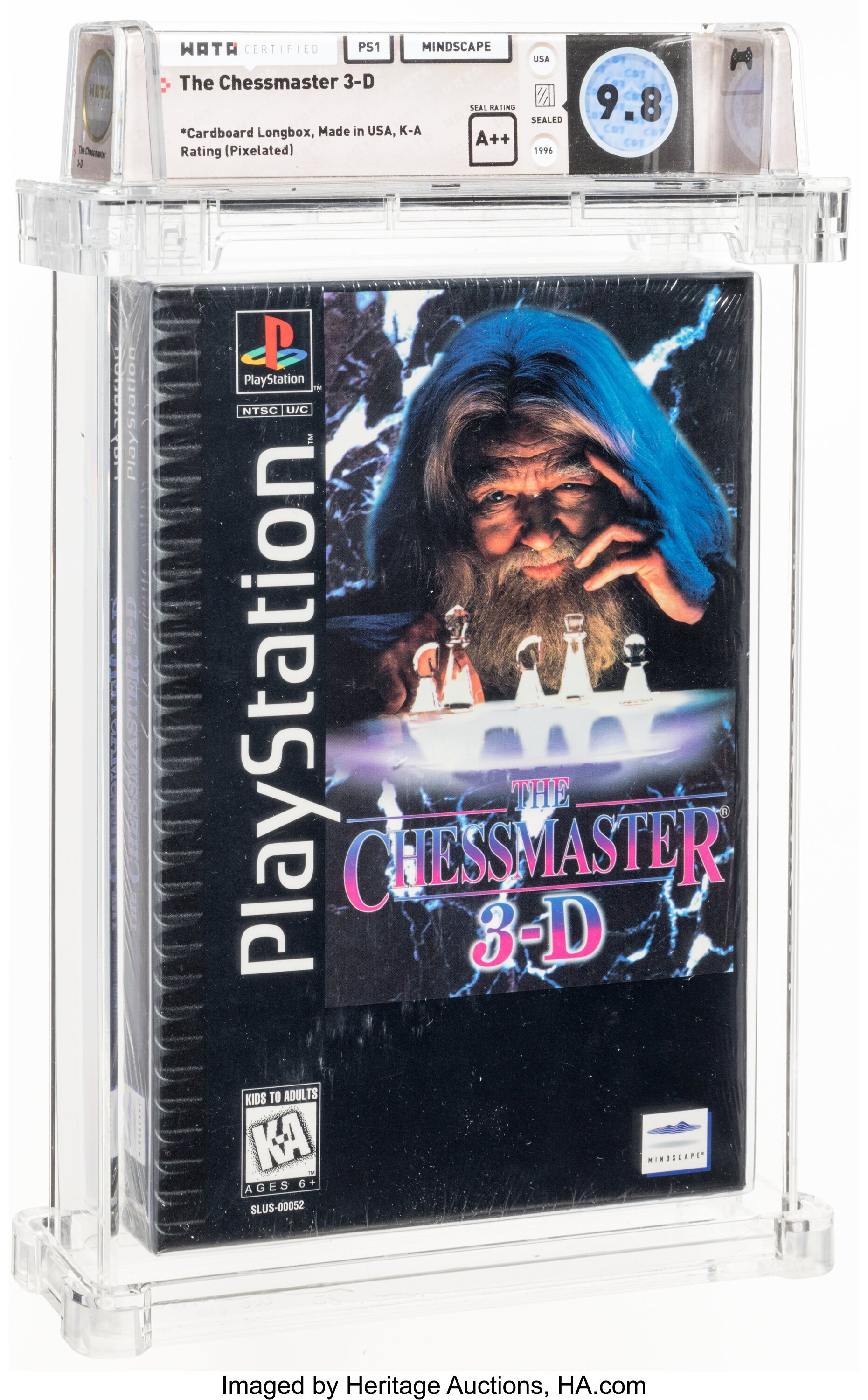 The Chessmaster 3-D (PS1): PSA Pop Report & Prices