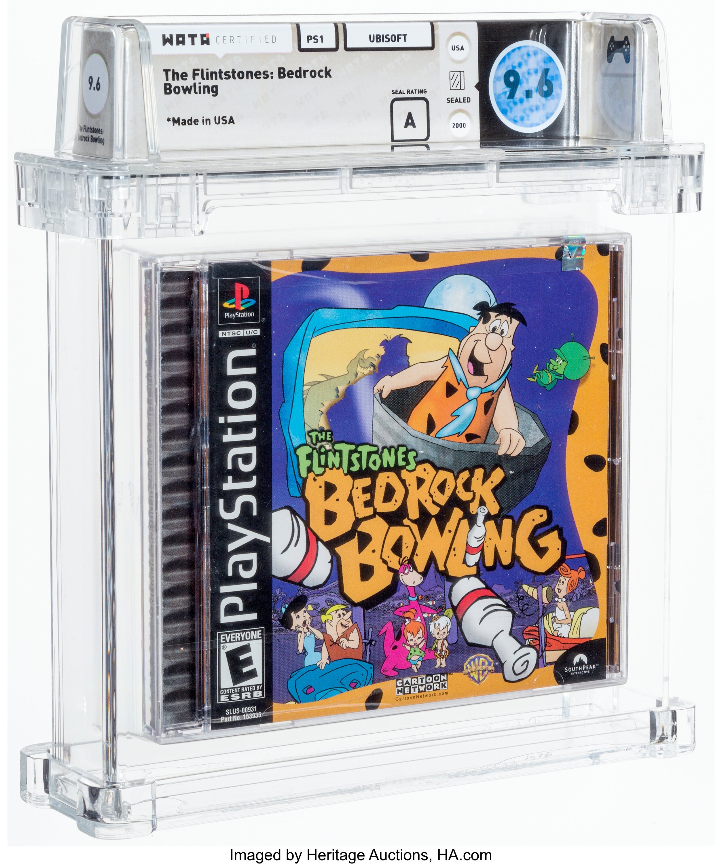 The Flintstones: Bedrock Bowling (PS1) — PSA Pop & Prices