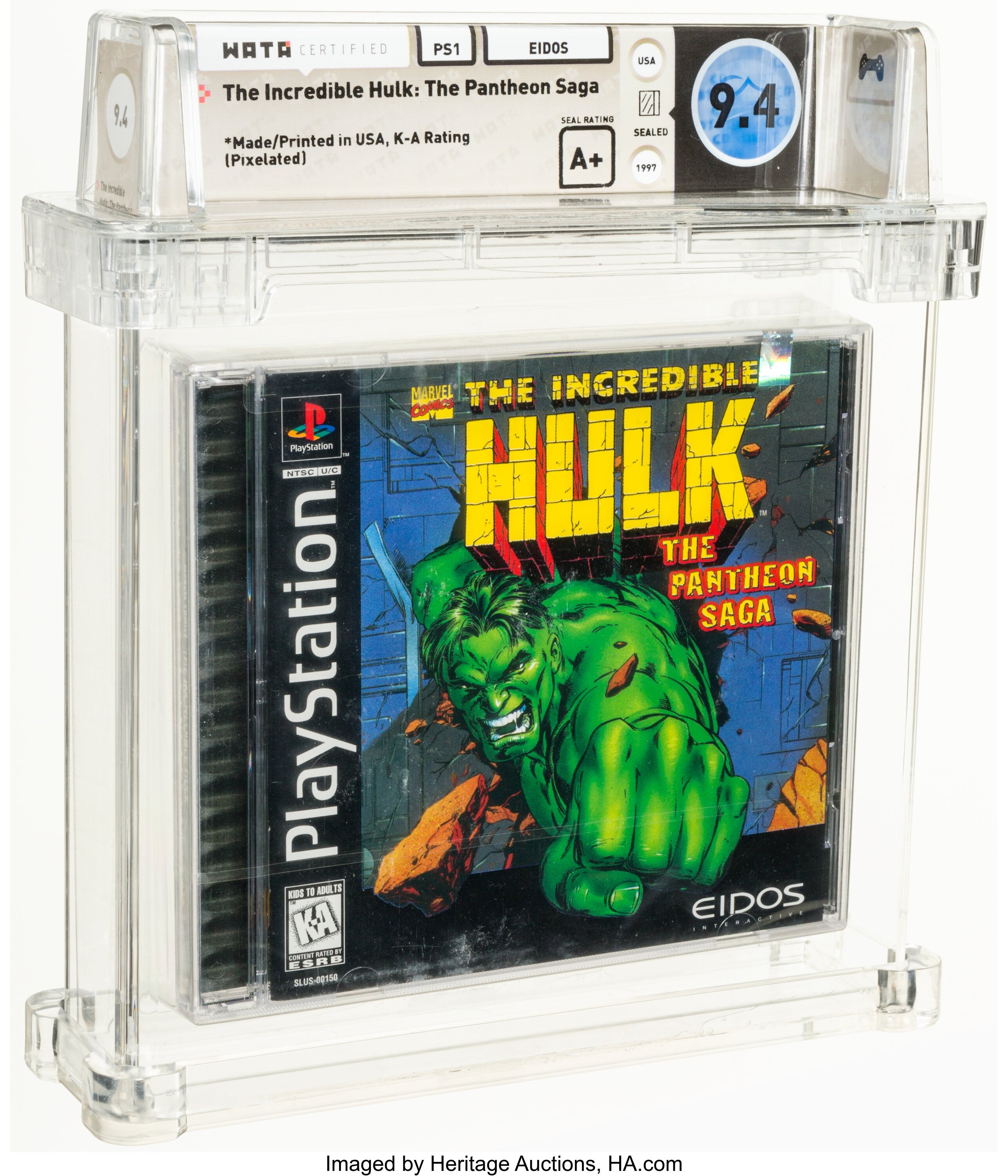 The Incredible Hulk: The Pantheon Saga (PS1) — Pop Report