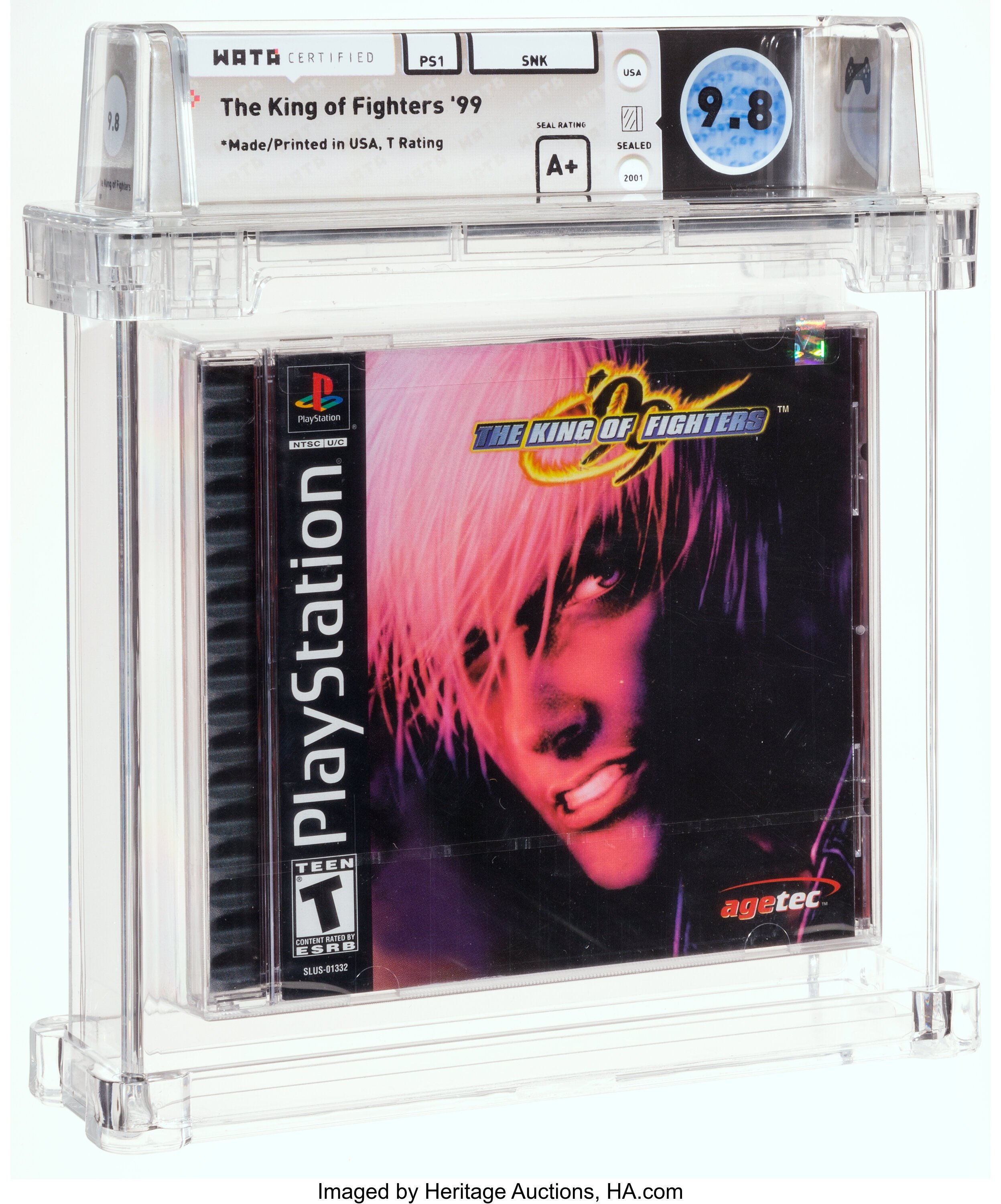 The King of Fighters '99 (PS1): PSA Pop Report & Prices