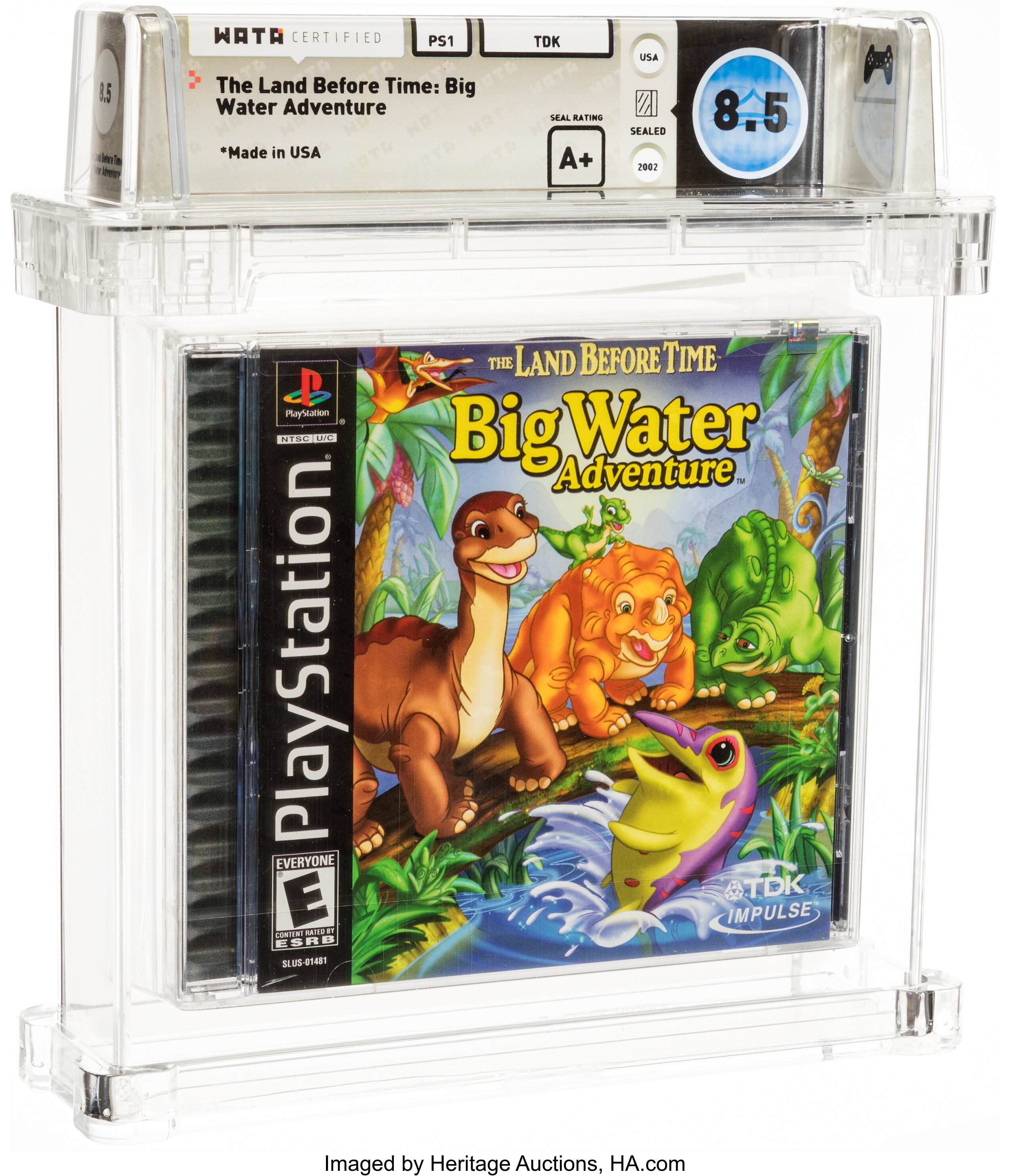 The Land Before Time: Big Water Adventure (PS1) — Pop Report