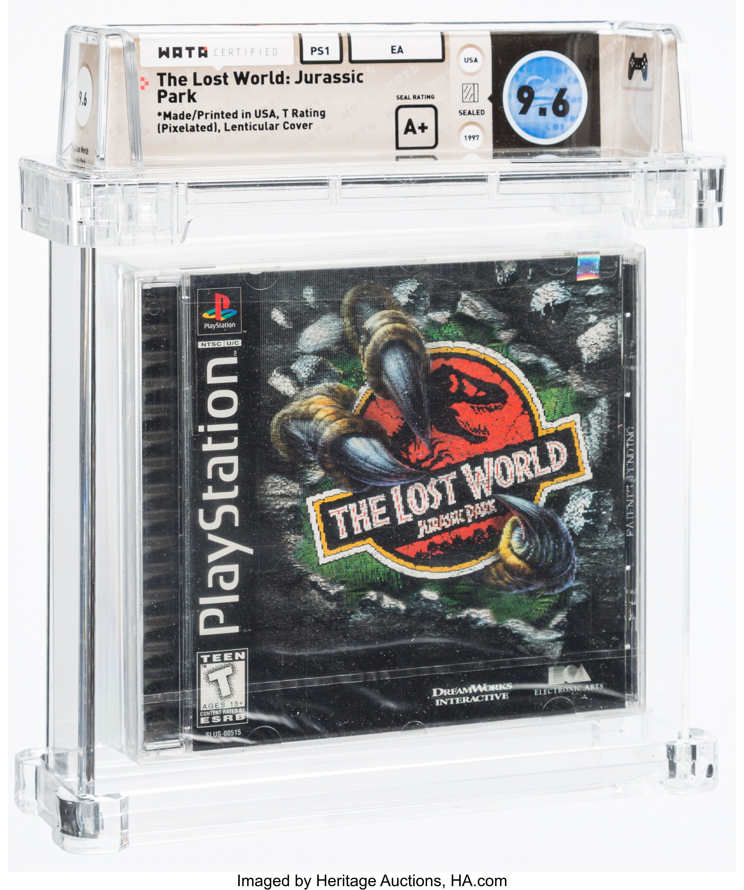 The Lost World: Jurassic Park (PS1) — PSA Pop & Prices