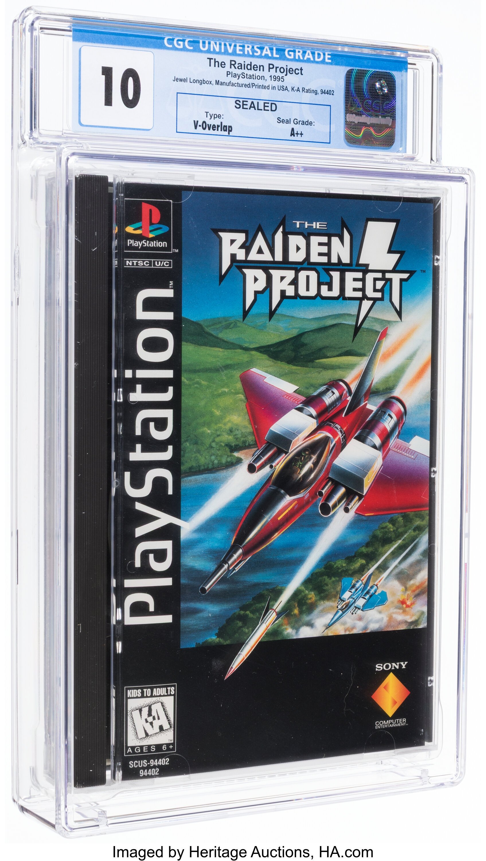 The Raiden Project (PS1): PSA Pop Report & Prices