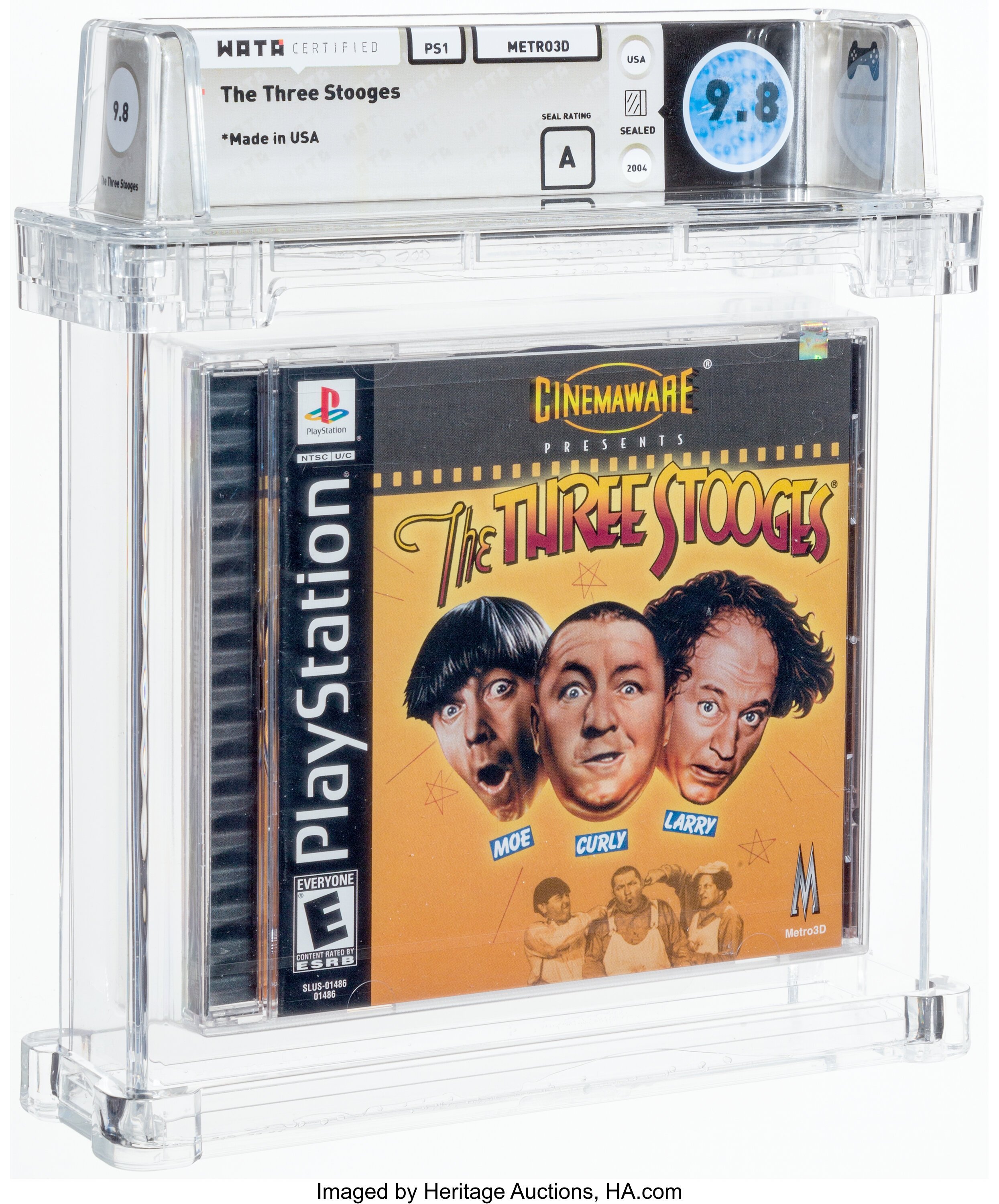The Three Stooges (PS1): PSA Pop Report & Prices