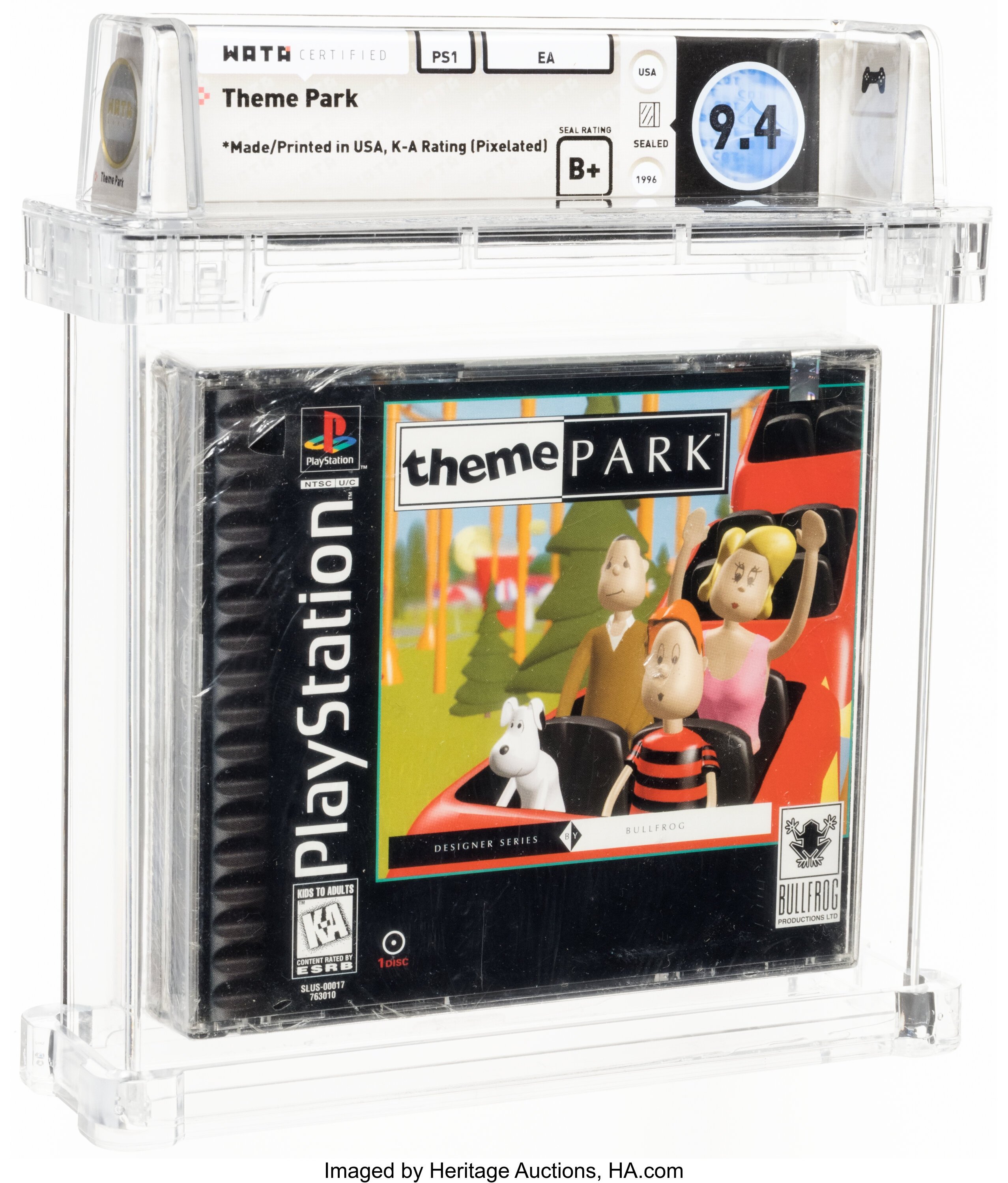 Theme Park (PS1): PSA Pop Report & Prices