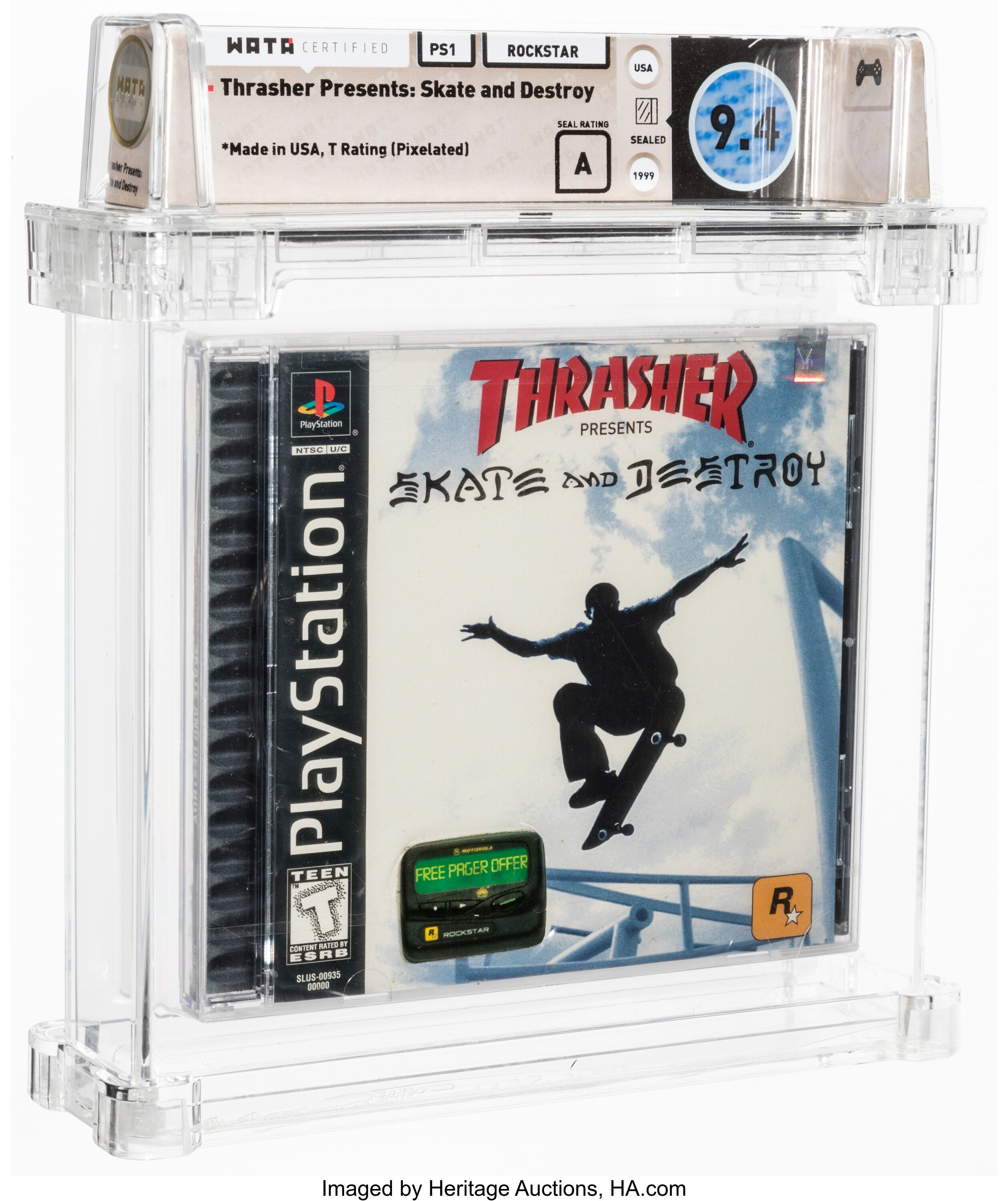 Thrasher Presents: Skate and Destroy (PS1) — Pop Report