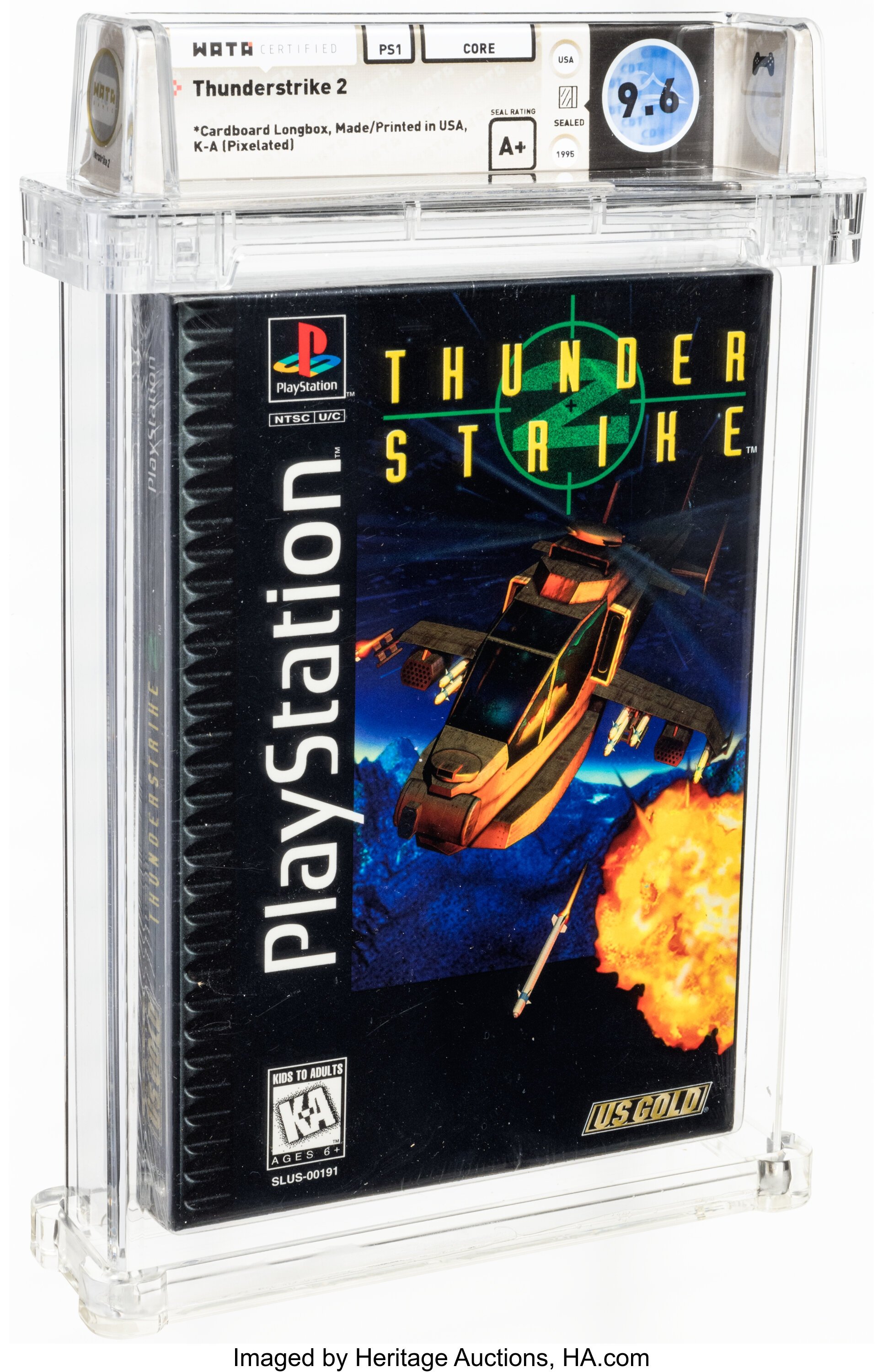Thunderstrike 2 (PS1): PSA Pop Report & Prices