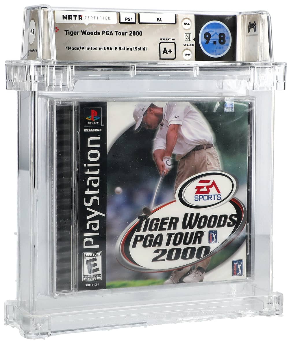 Tiger Woods PGA Tour 2000 (PS1): PSA Pop Report & Prices
