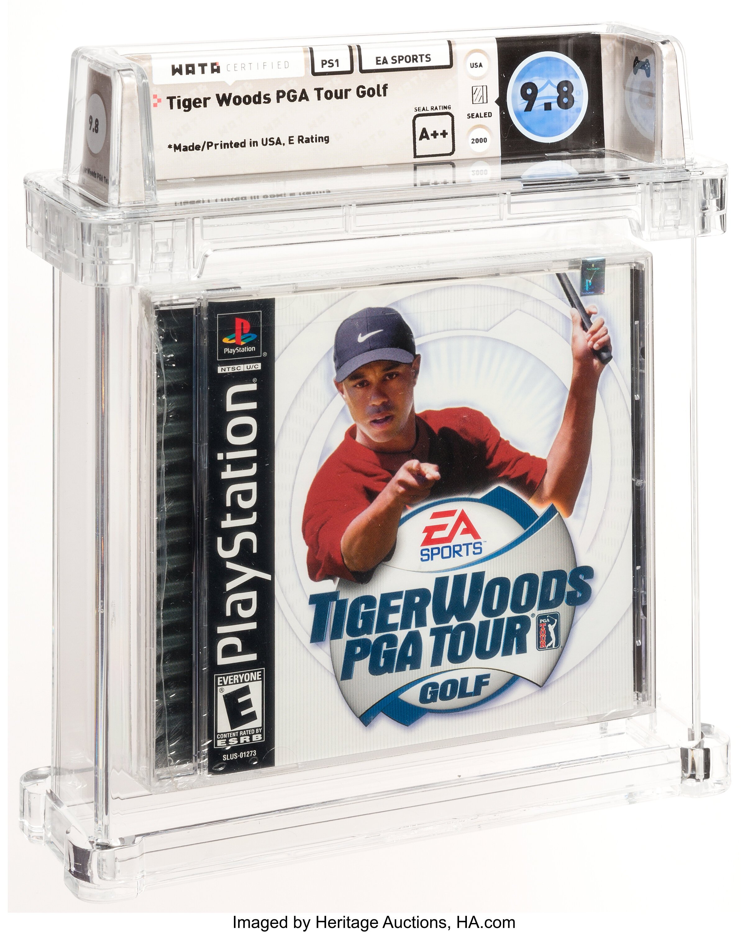 Tiger Woods PGA Tour Golf (PS1): PSA Pop Report & Prices