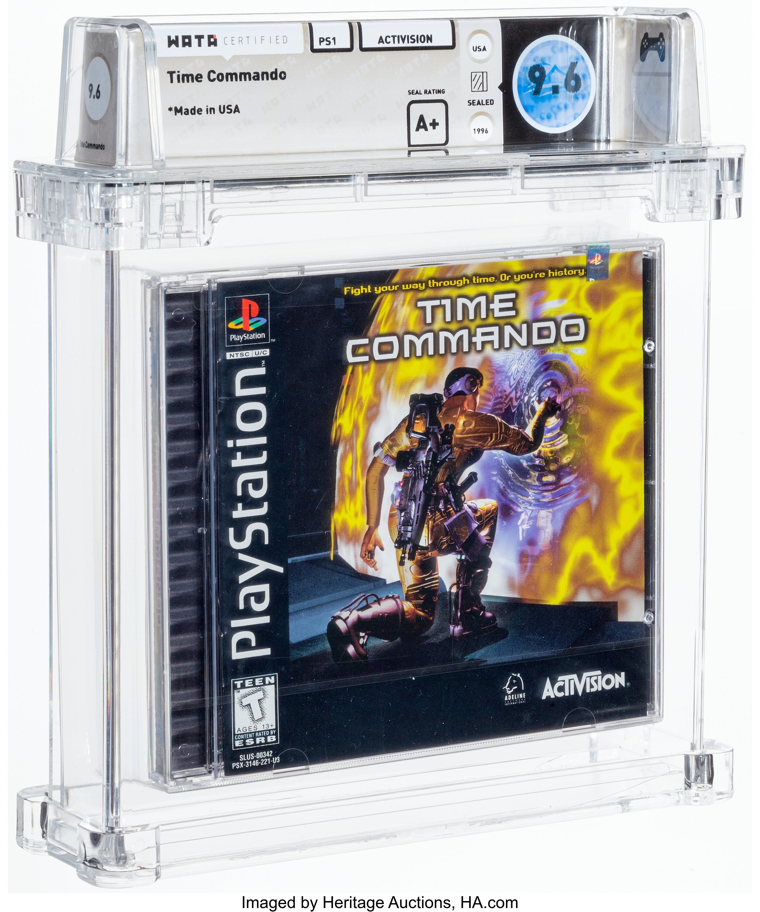 Time Commando (PS1): PSA Pop Report & Prices