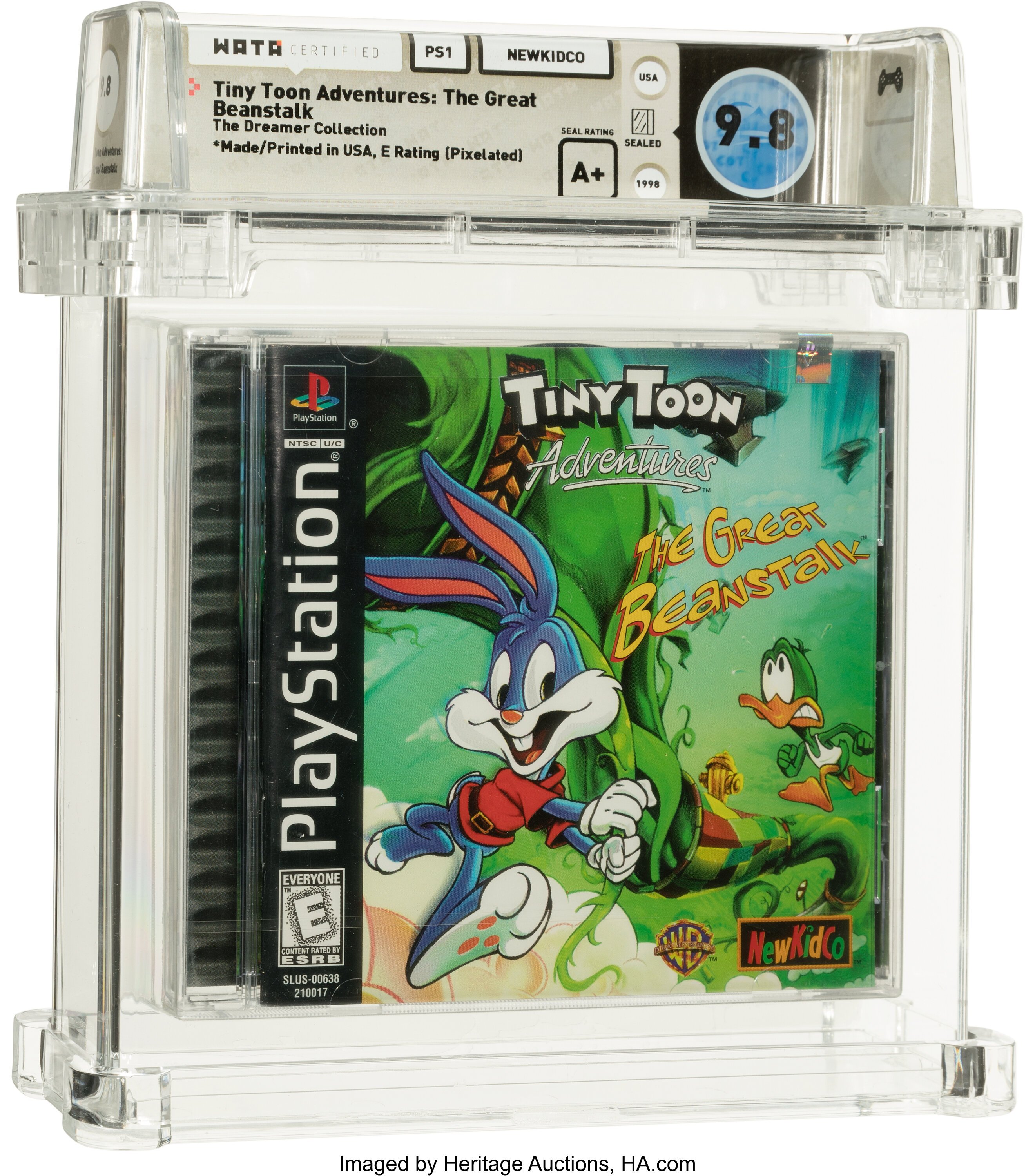 Tiny Toon Adventures: The Great Beanstalk (PS1) — Pop Report