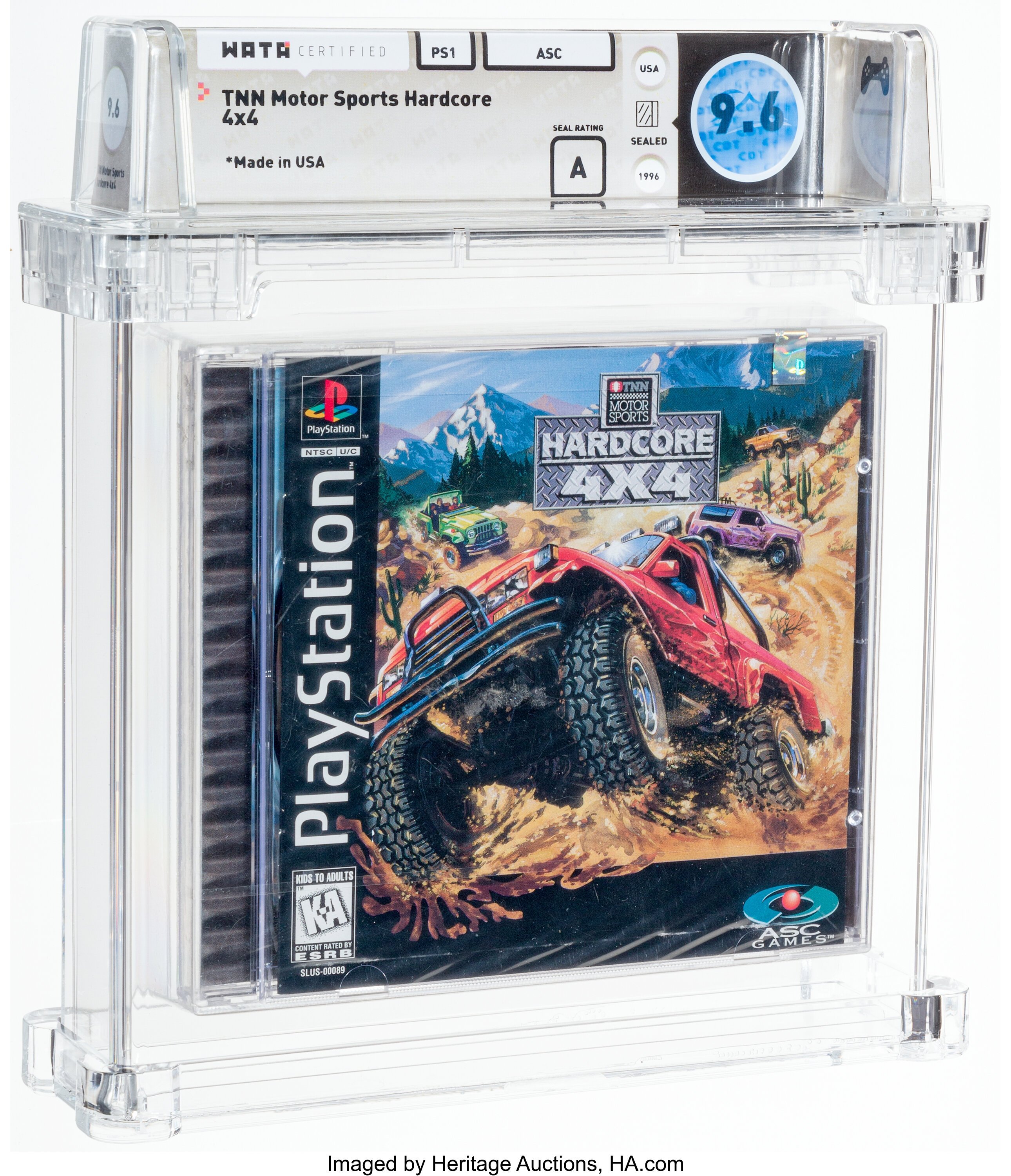 TNN Motor Sports Hardcore 4x4 (PS1): PSA Pop Report & Prices