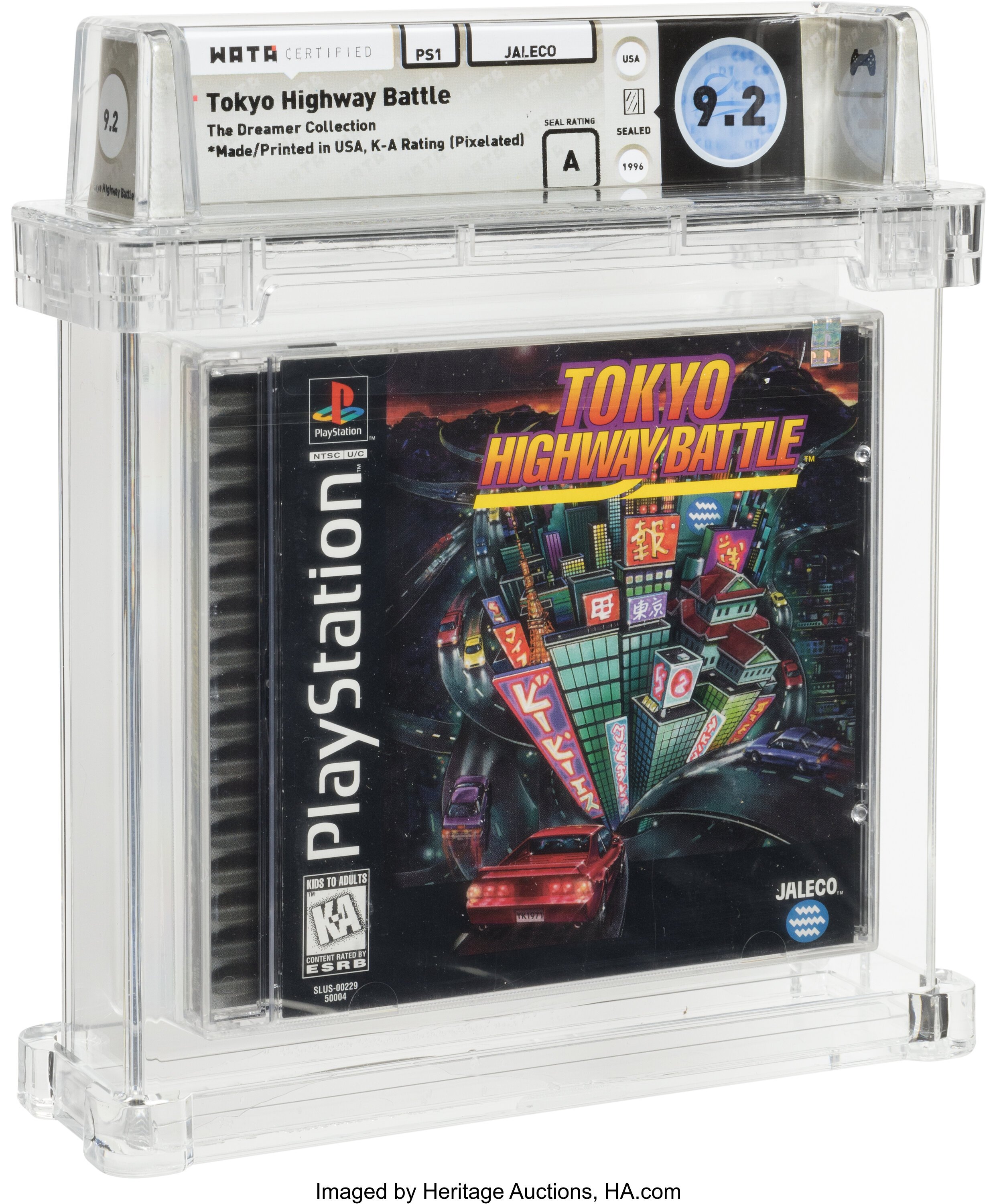 Tokyo Highway Battle (PS1): PSA Pop Report & Prices